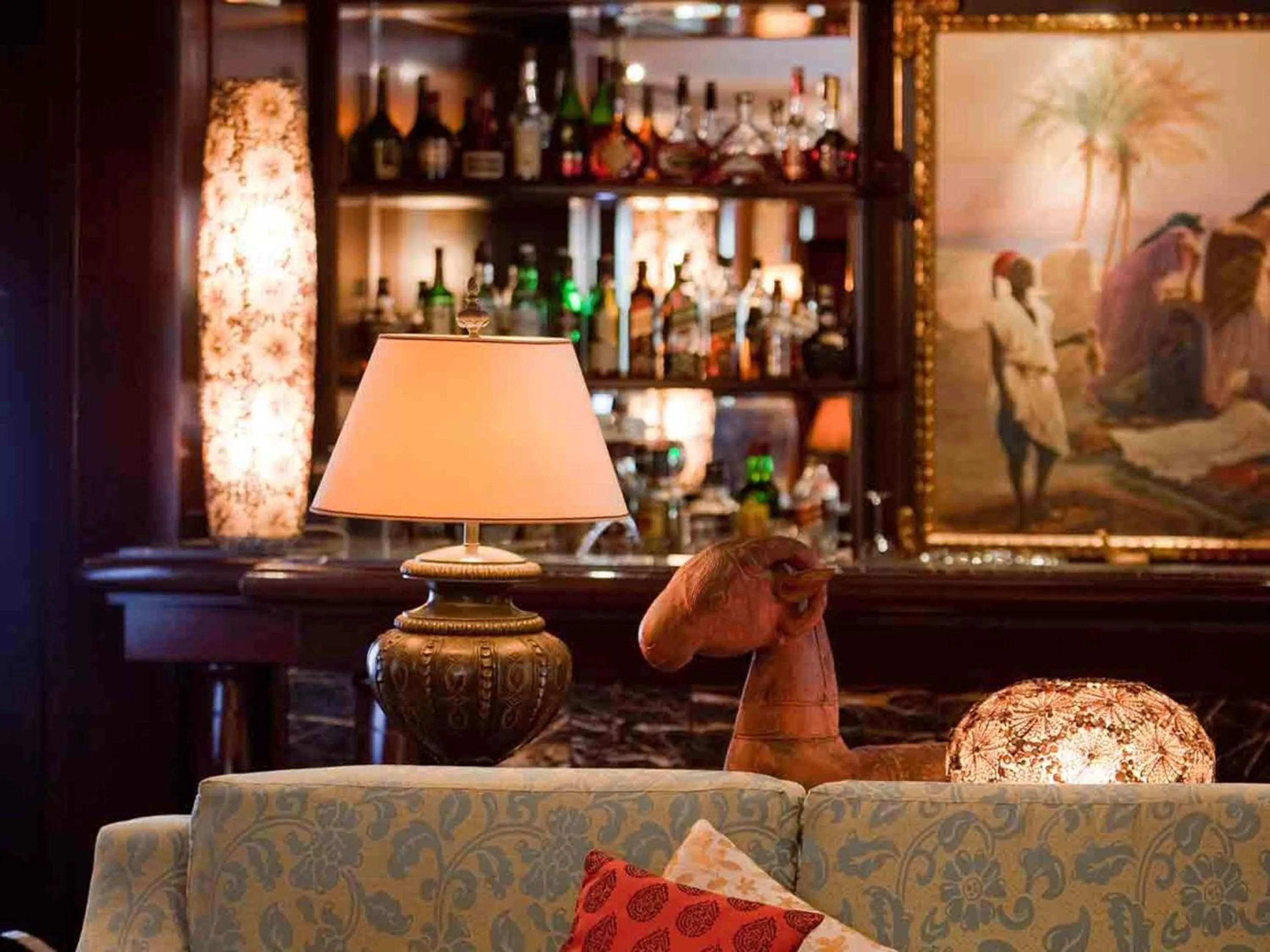 Lounge or bar in Royal Hotel Oran - MGallery Collection