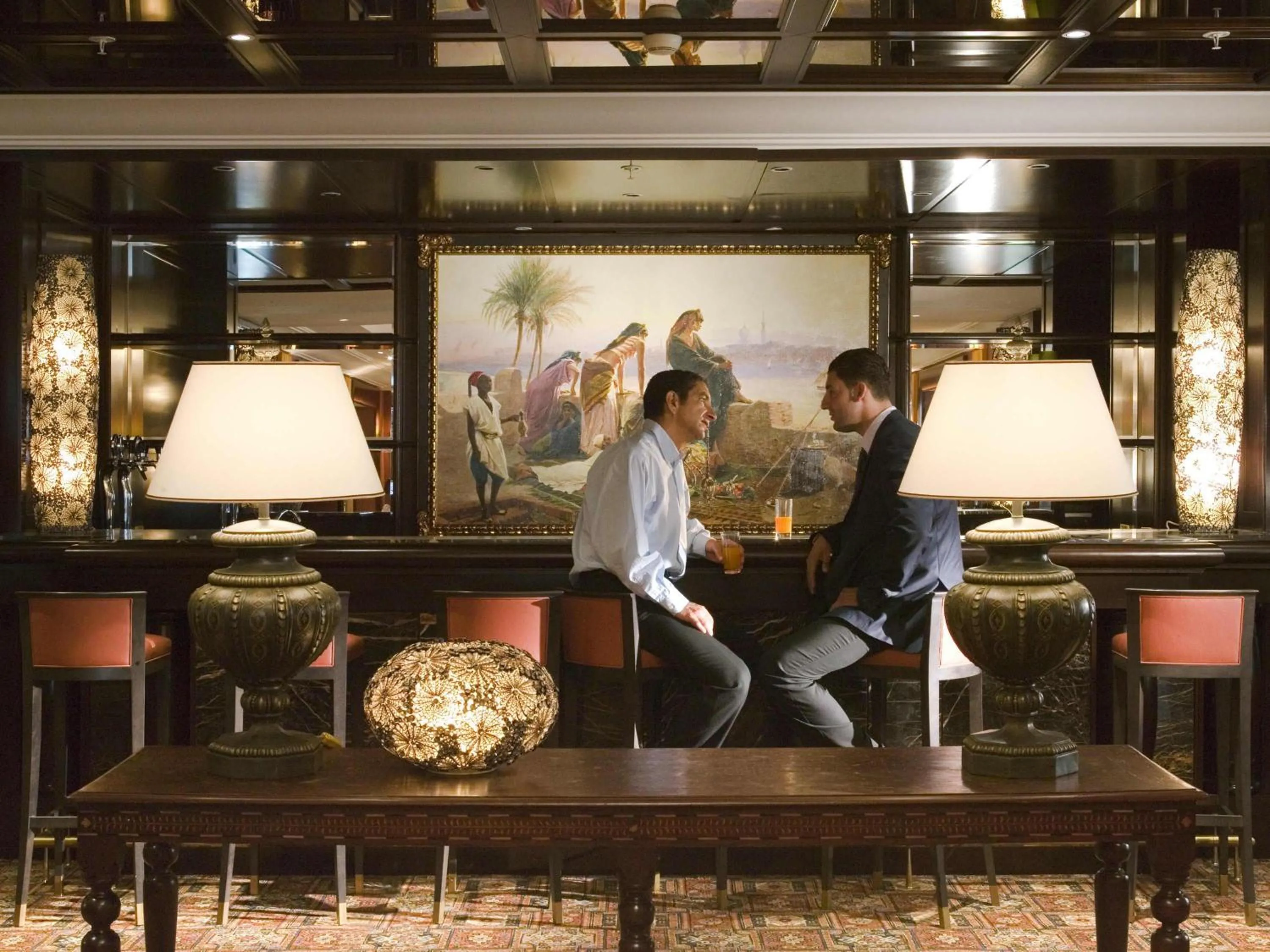 Lounge or bar in Royal Hotel Oran - MGallery Collection