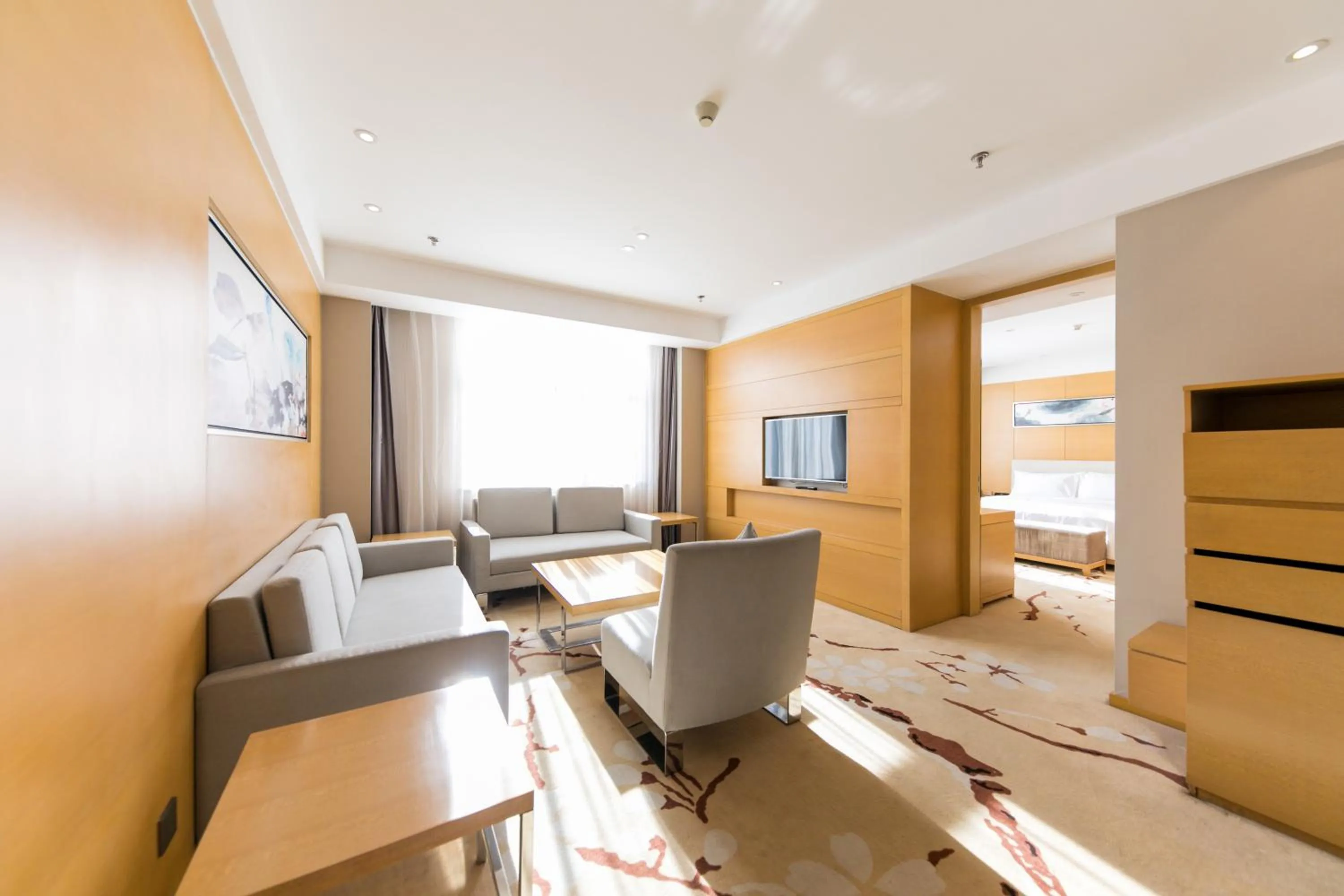 Bed in Mercure Beijing Chang An West