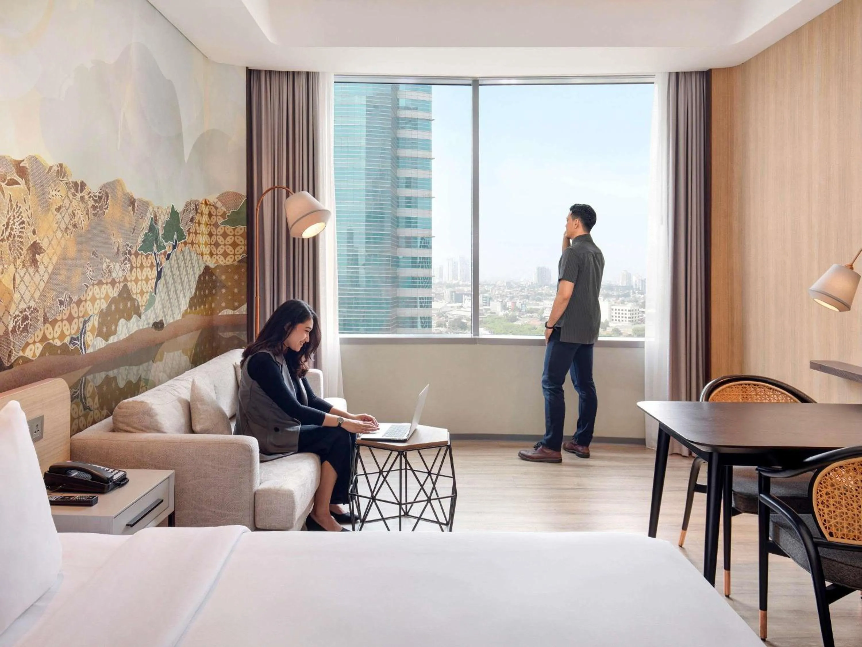 Bedroom in Mercure Jakarta Gatot Subroto