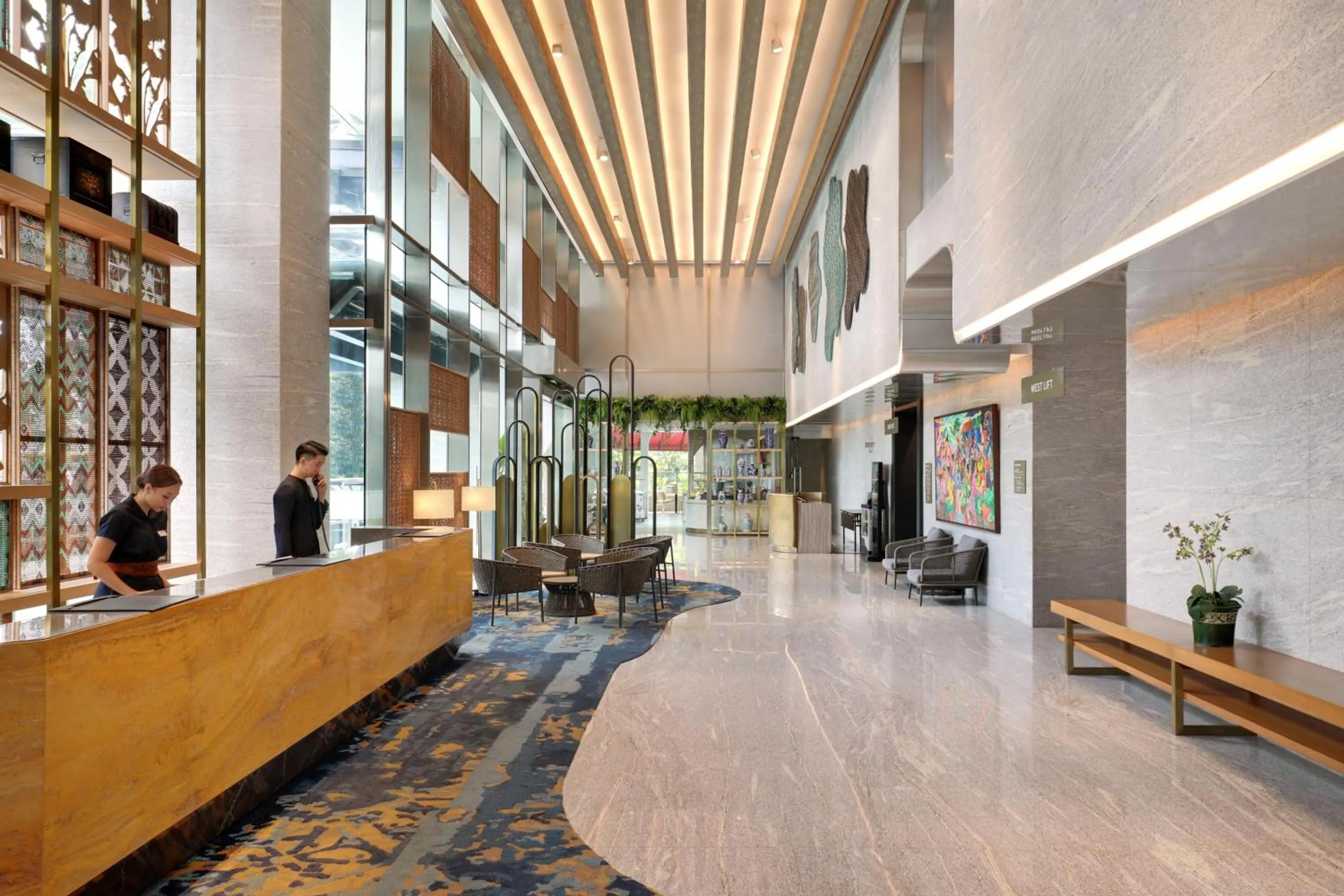 Lobby or reception in Mercure Jakarta Gatot Subroto