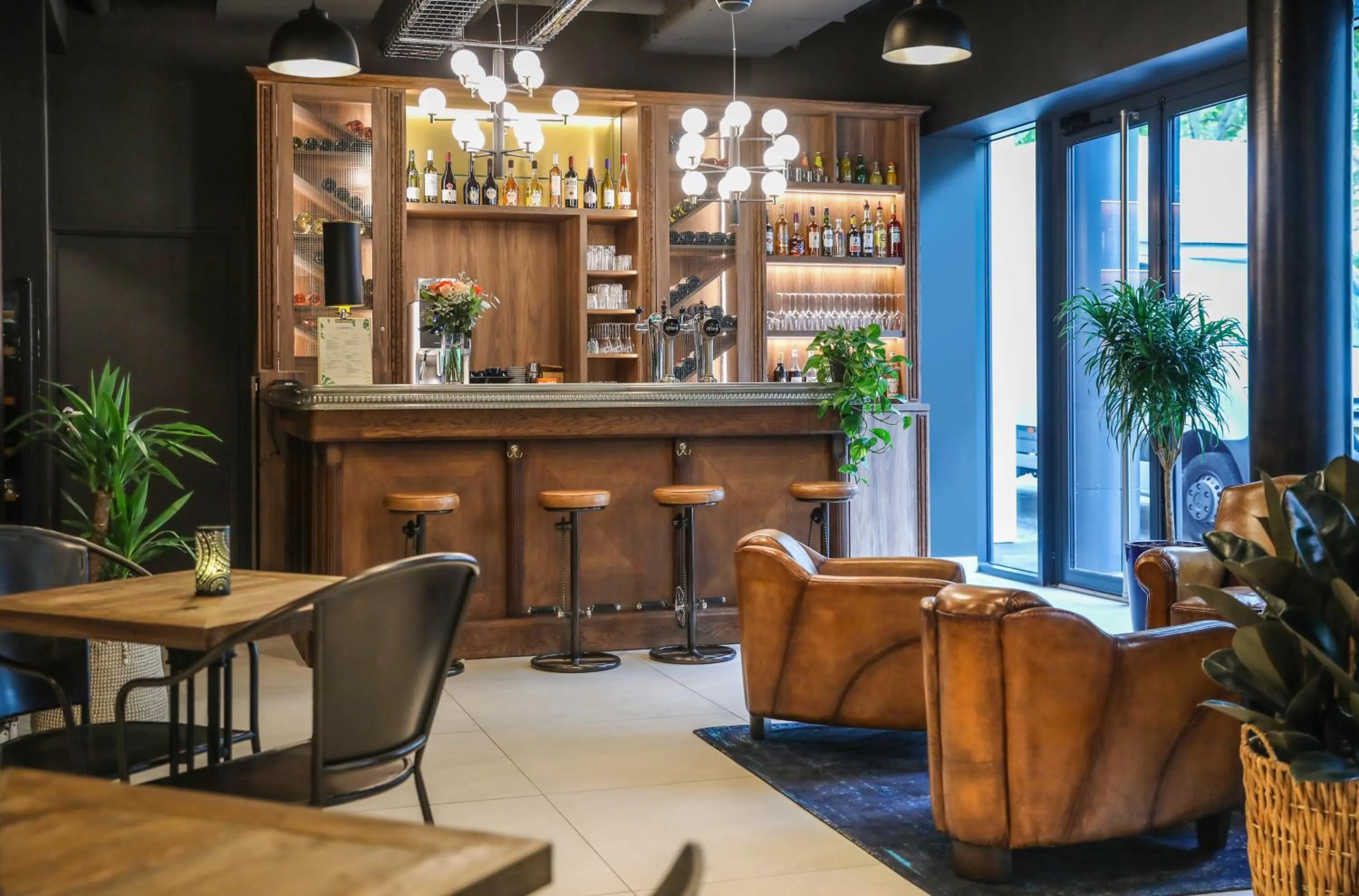 Seating area in ibis Styles Puteaux Paris La Defense