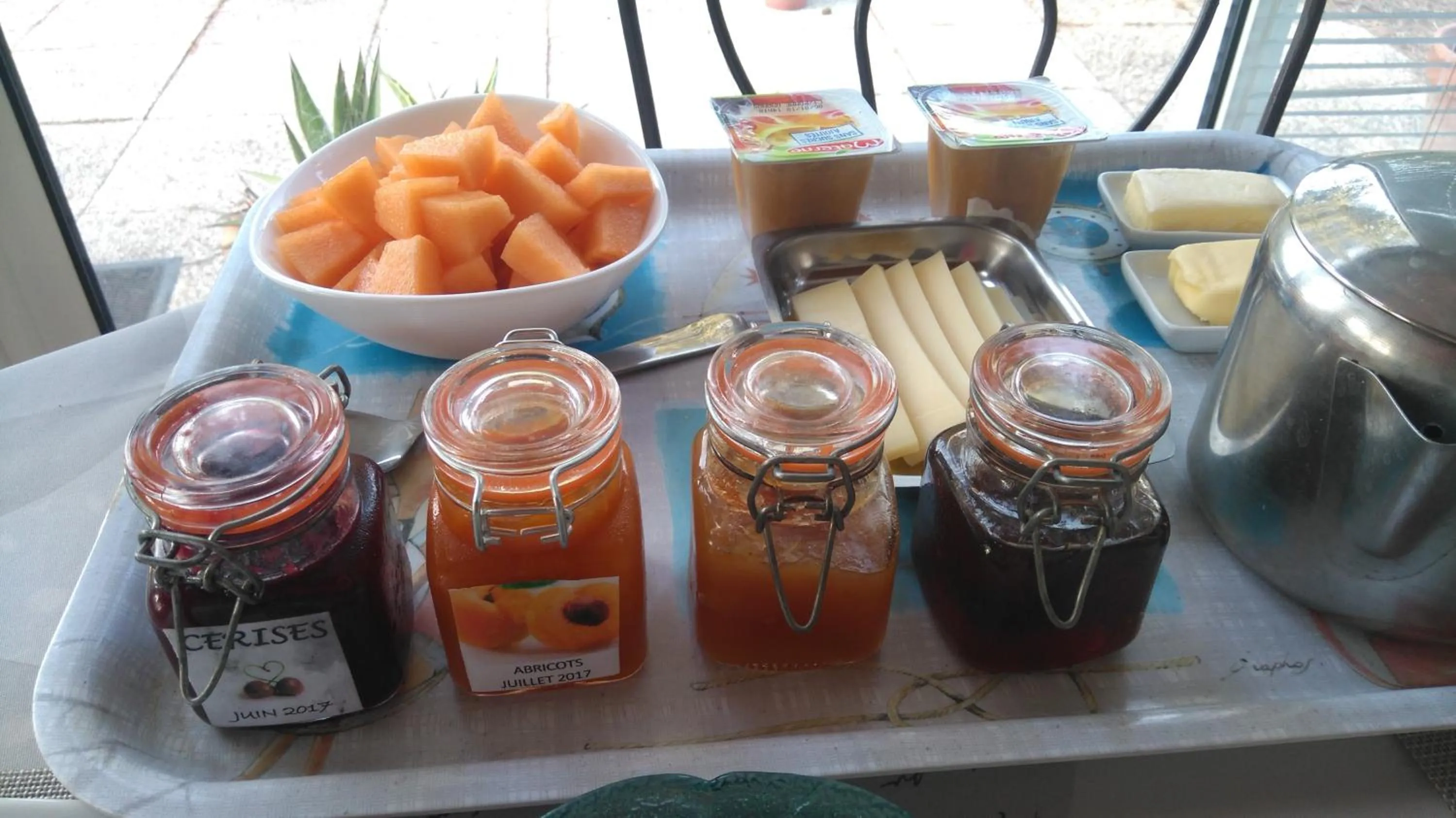 Breakfast in Les Aubretias