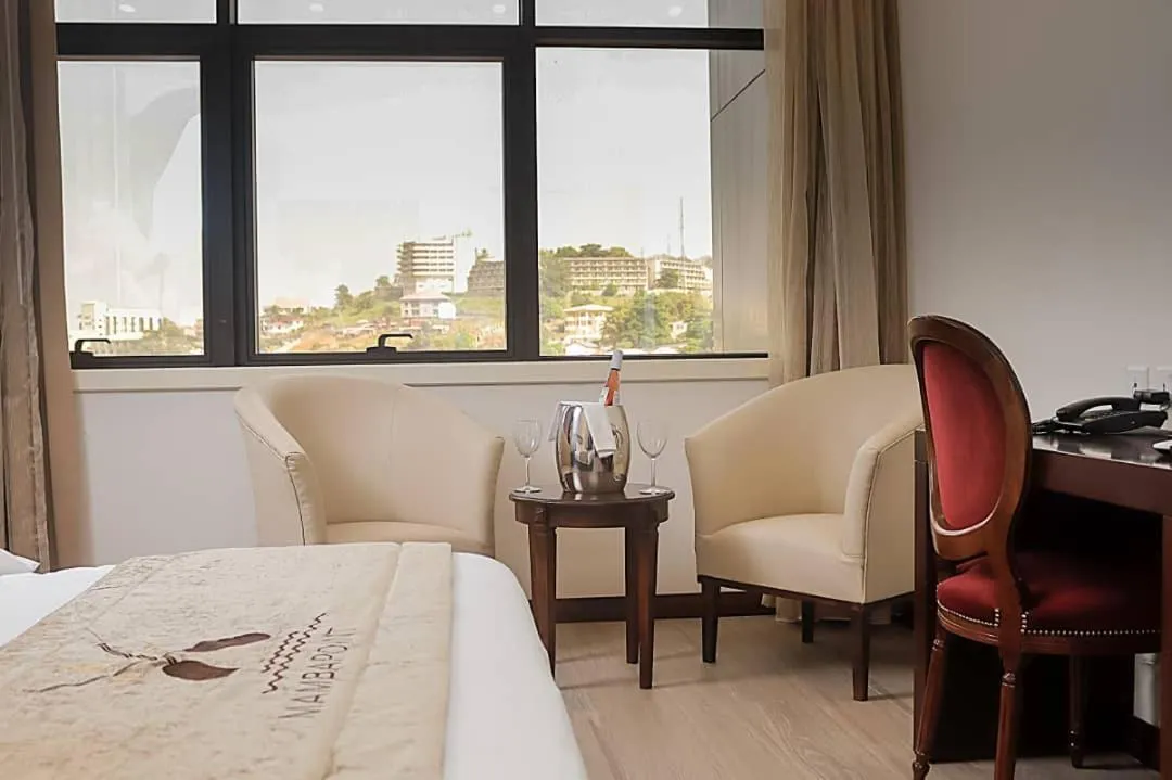 Bed in Mamba Point Hotel