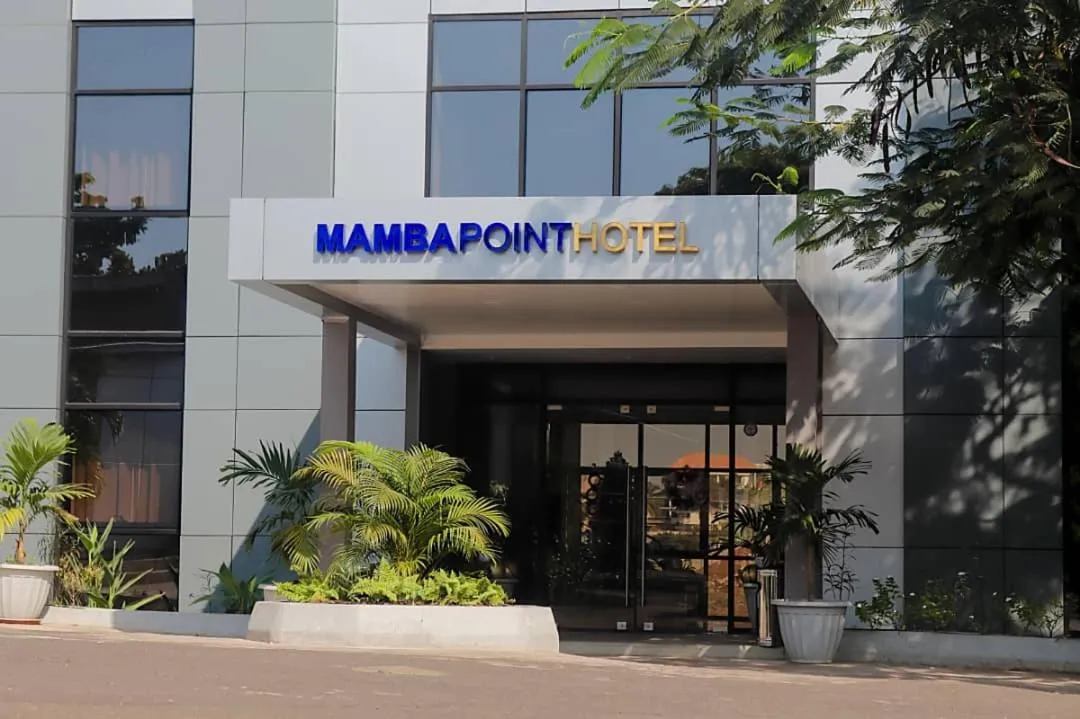 Facade/entrance in Mamba Point Hotel