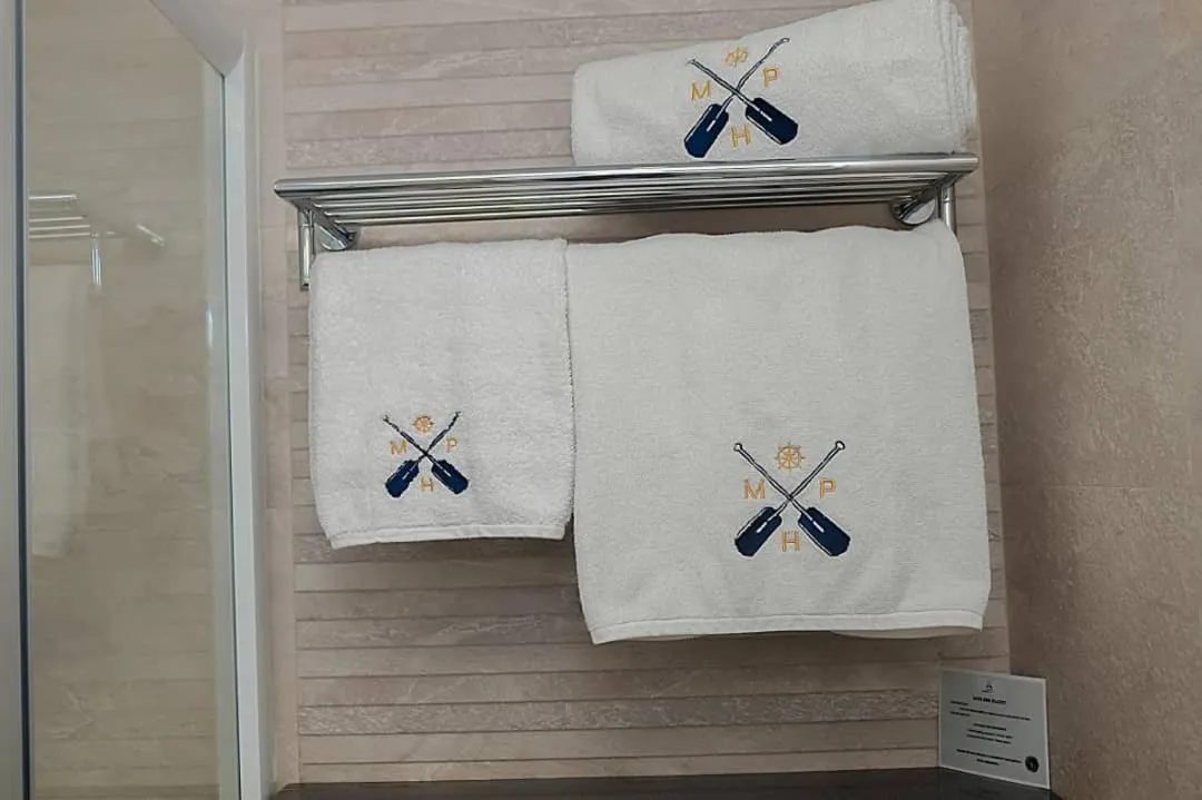 Bathroom in Mamba Point Hotel