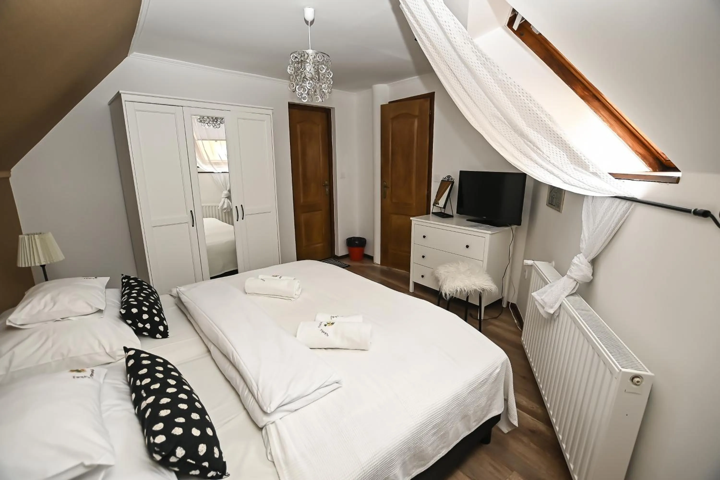 Bed in Vaskó Panzió Borpince