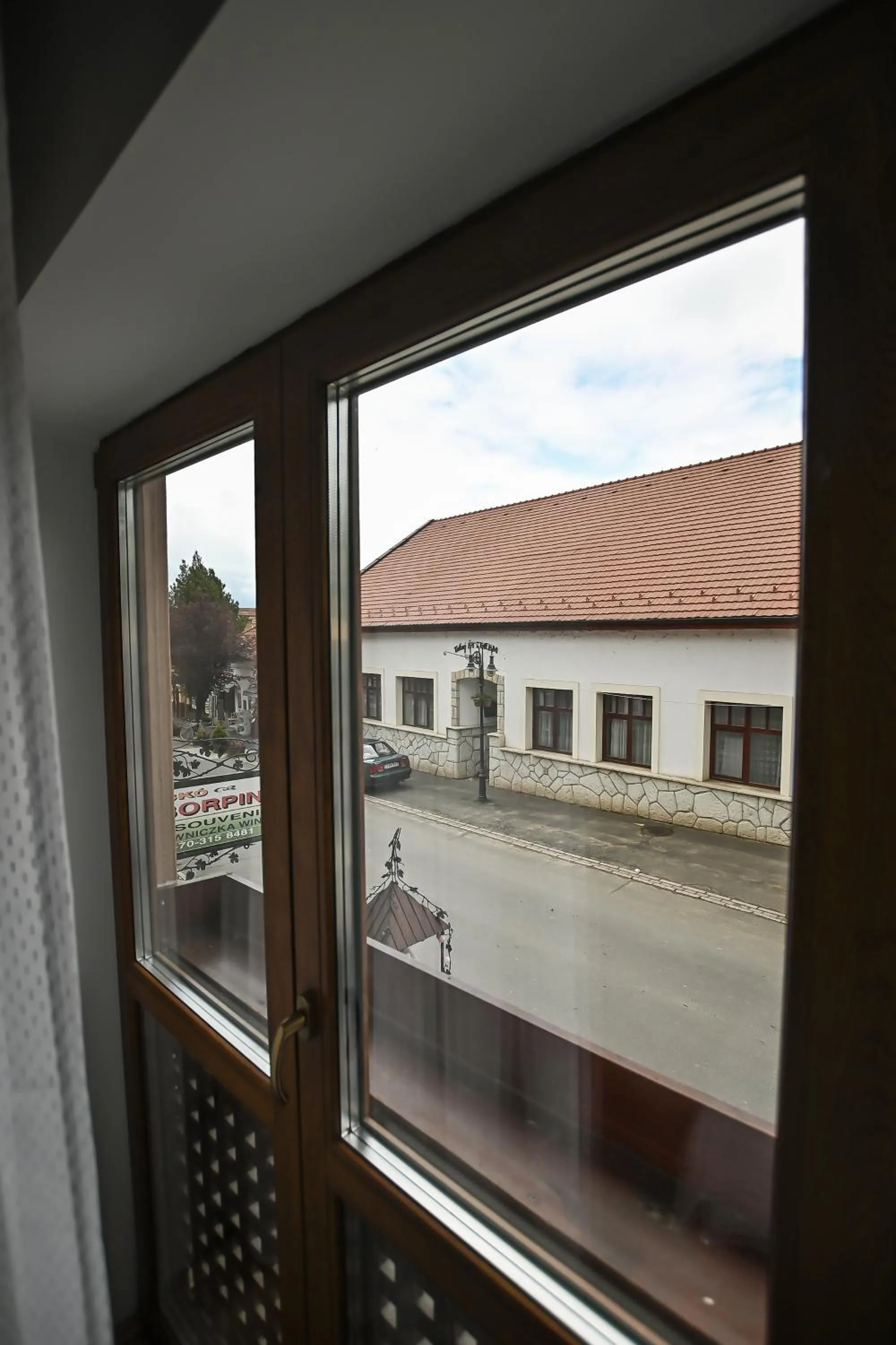 Balcony/Terrace in Vaskó Panzió Borpince