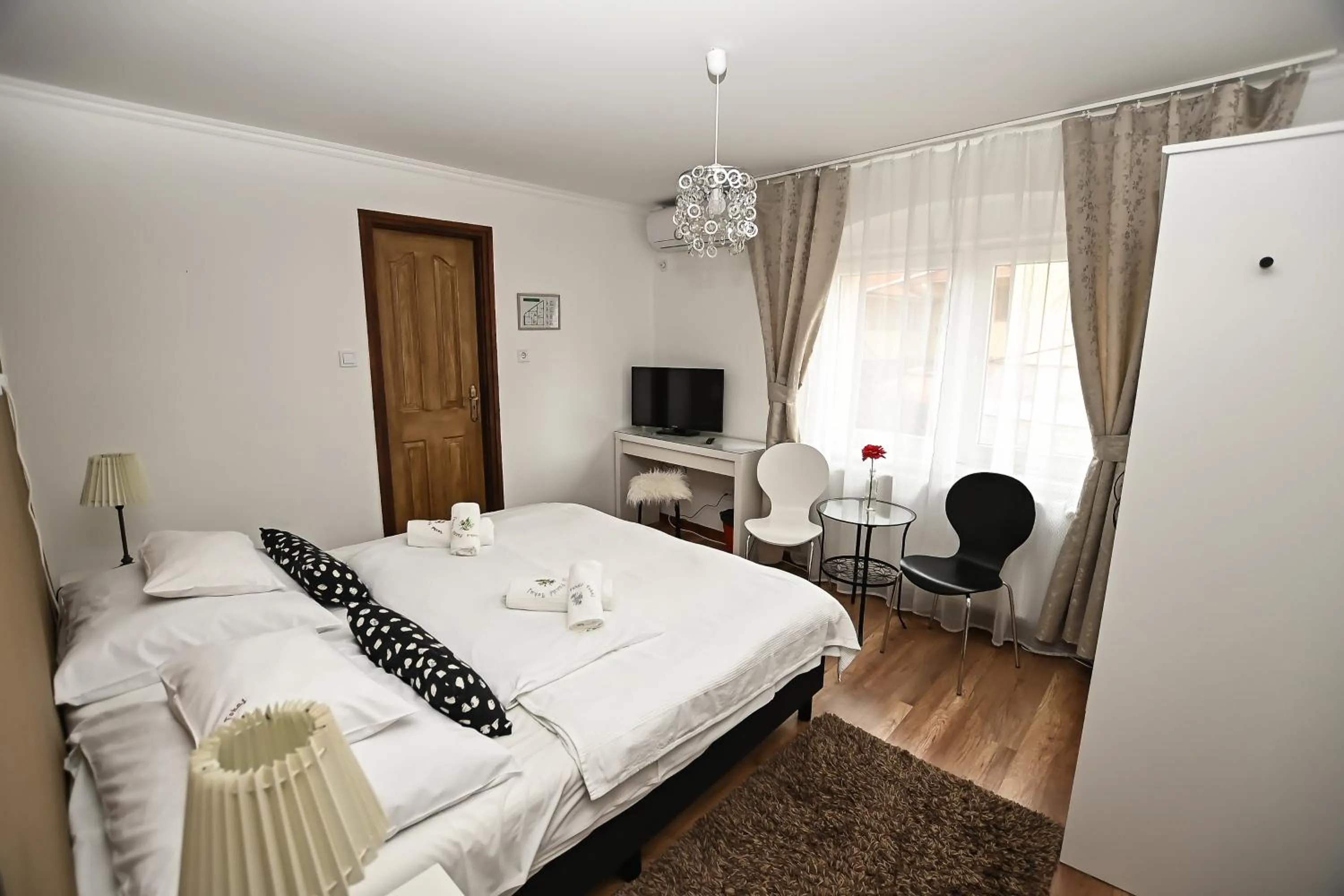 Bed in Vaskó Panzió Borpince