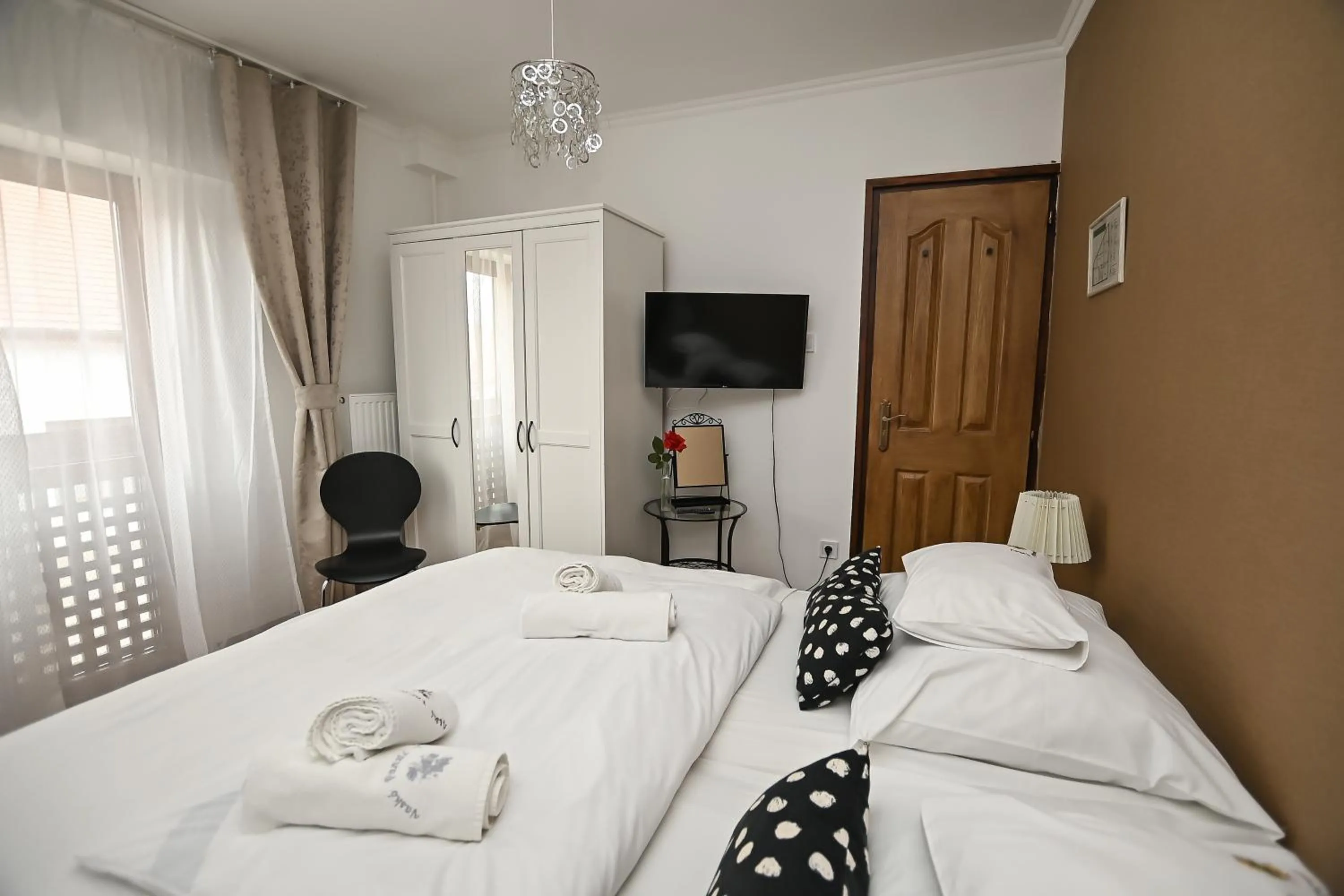 Bed in Vaskó Panzió Borpince