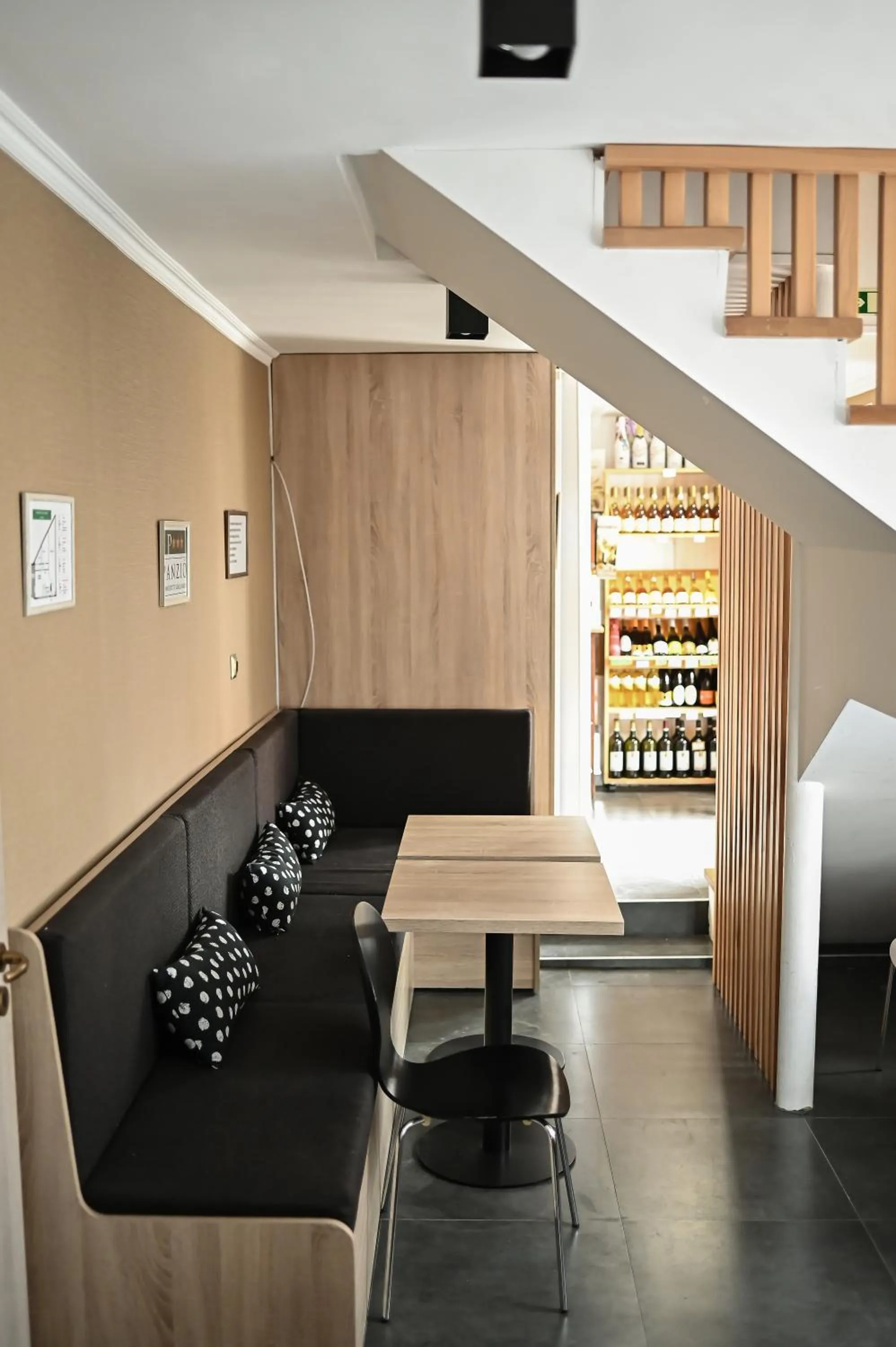 Seating area in Vaskó Panzió Borpince