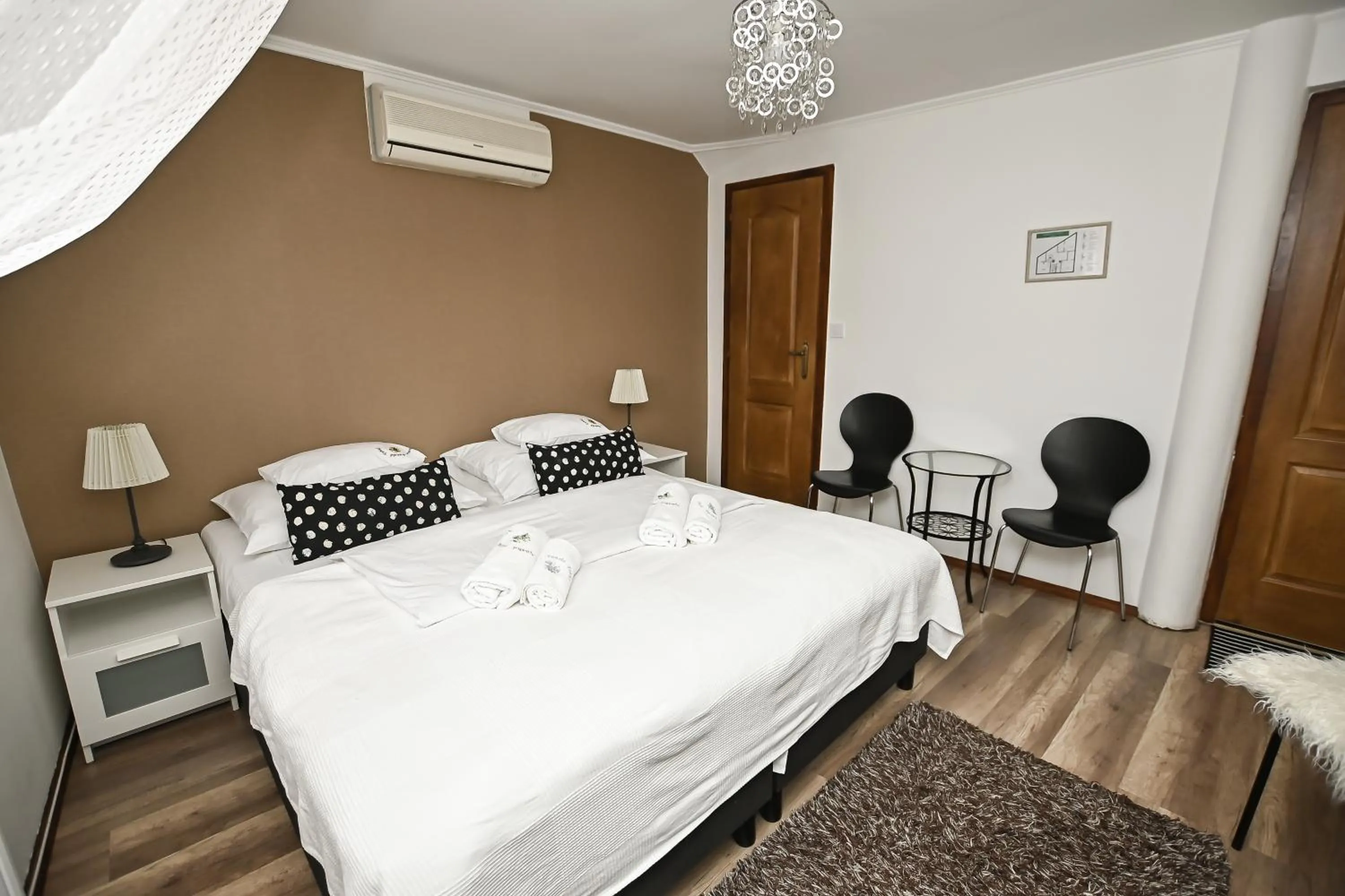 Bed in Vaskó Panzió Borpince