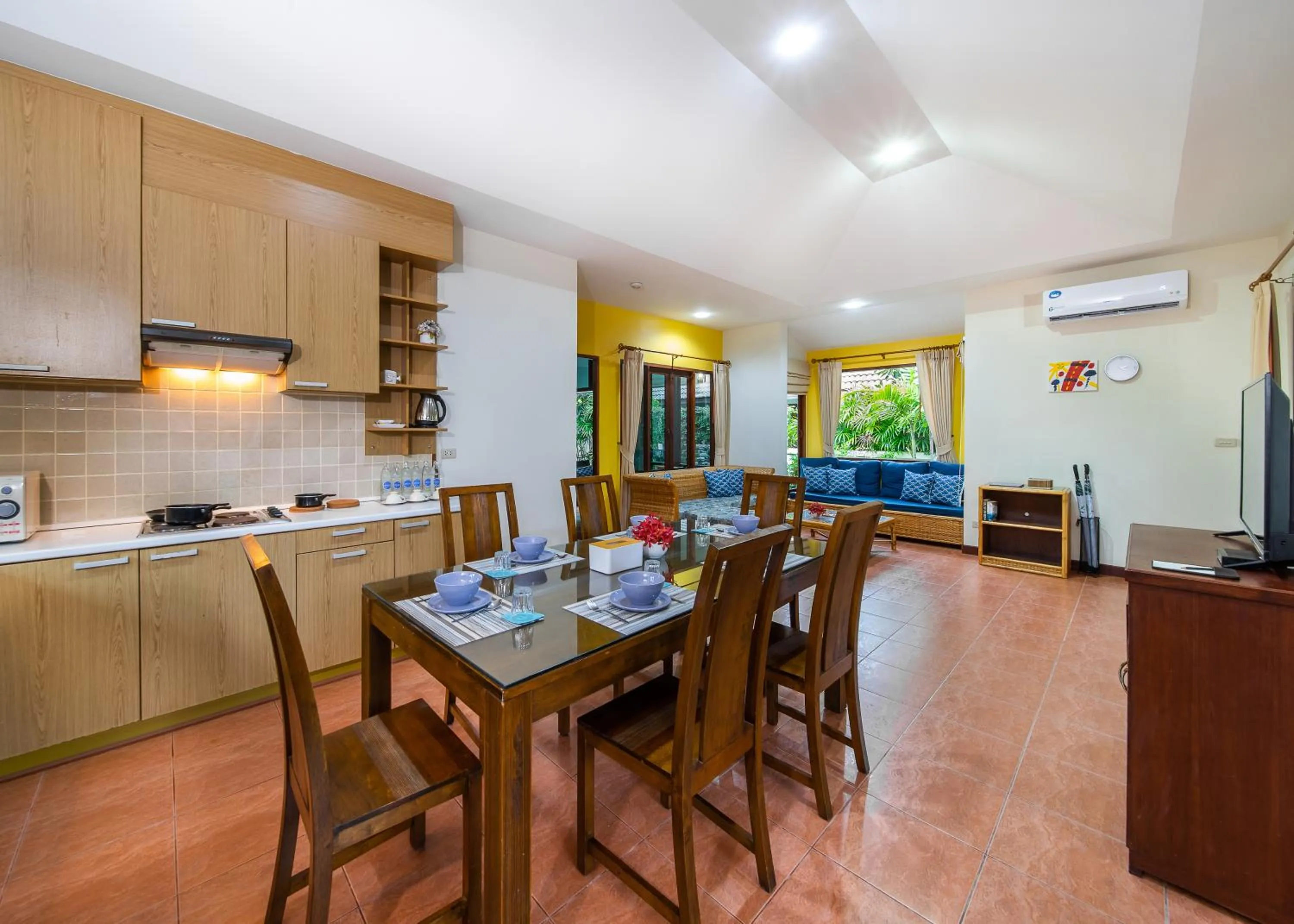 Kitchen or kitchenette in Blu Marine Hua Hin Resort and Villas
