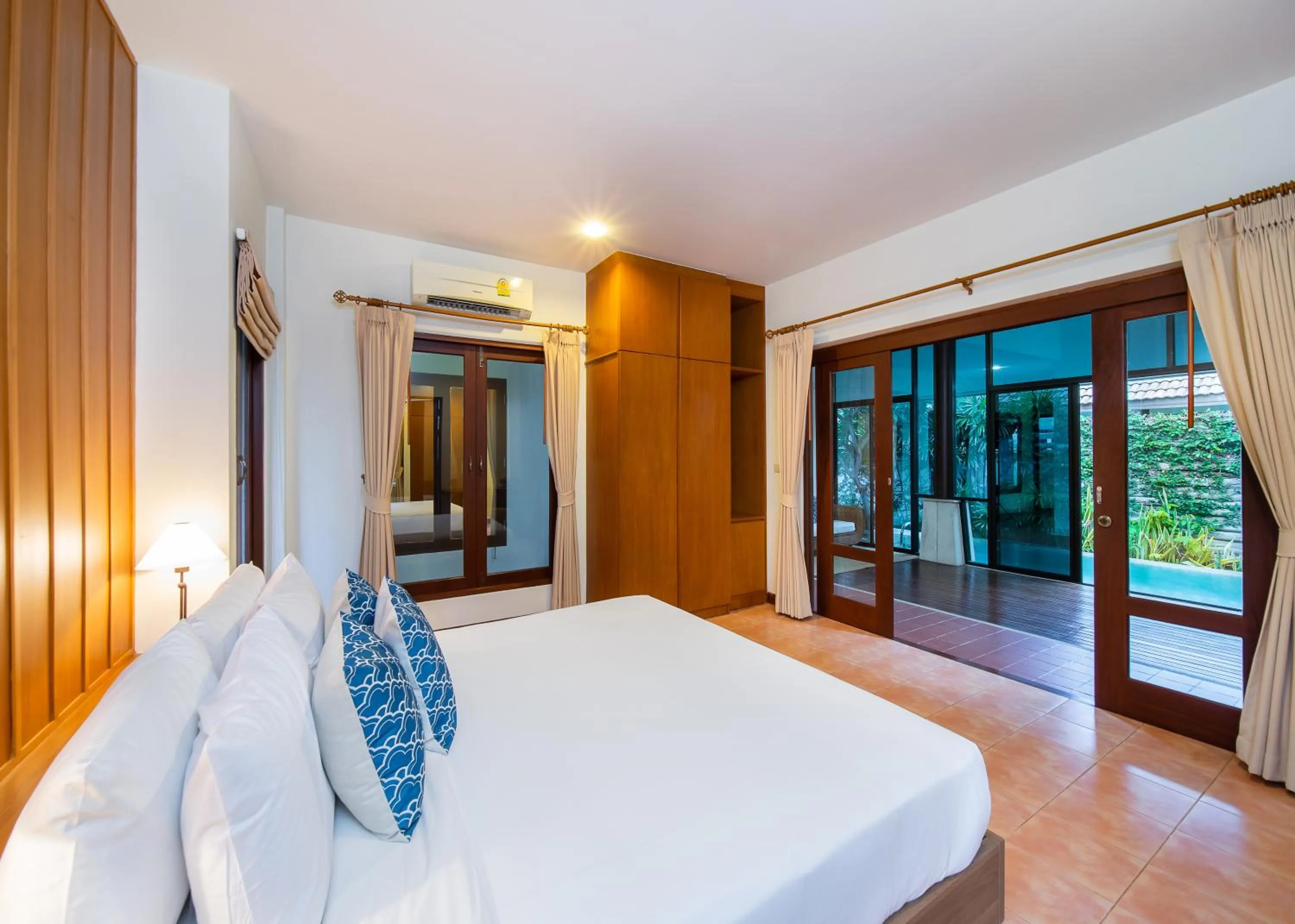 Bedroom, Bed in Blu Marine Hua Hin Resort and Villas