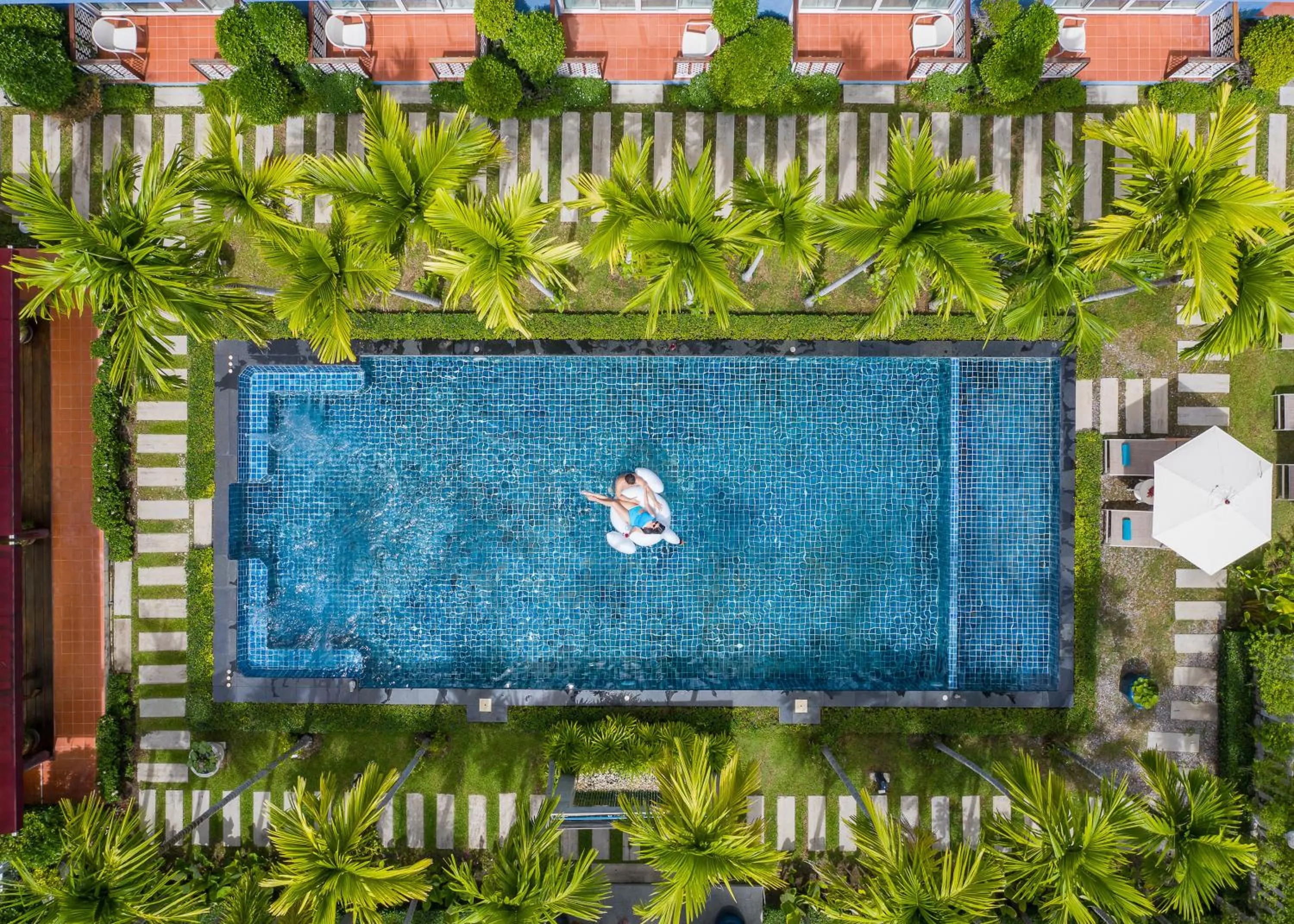 Pool view in Blu Marine Hua Hin Resort and Villas