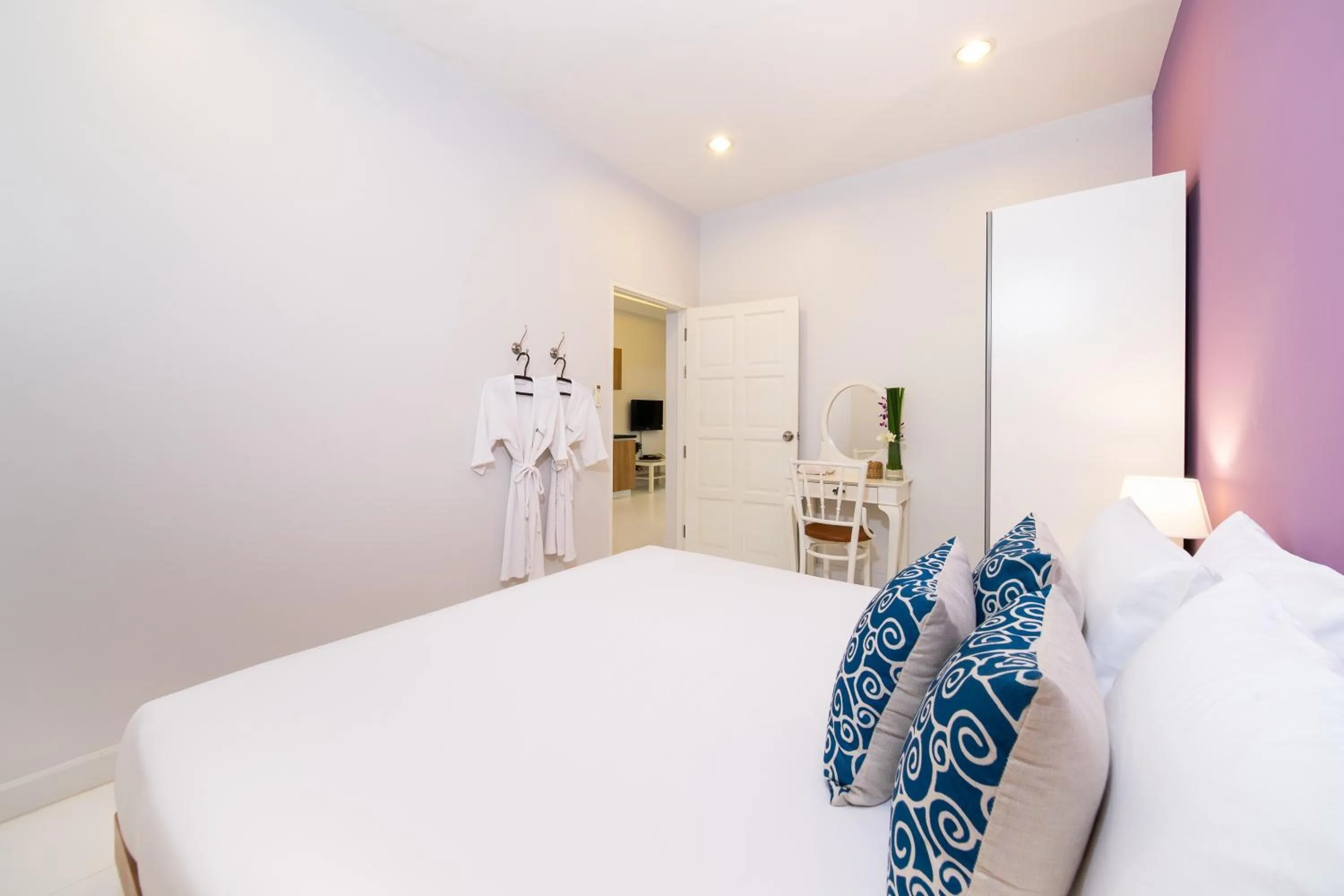 Bedroom, Bed in Blu Marine Hua Hin Resort and Villas