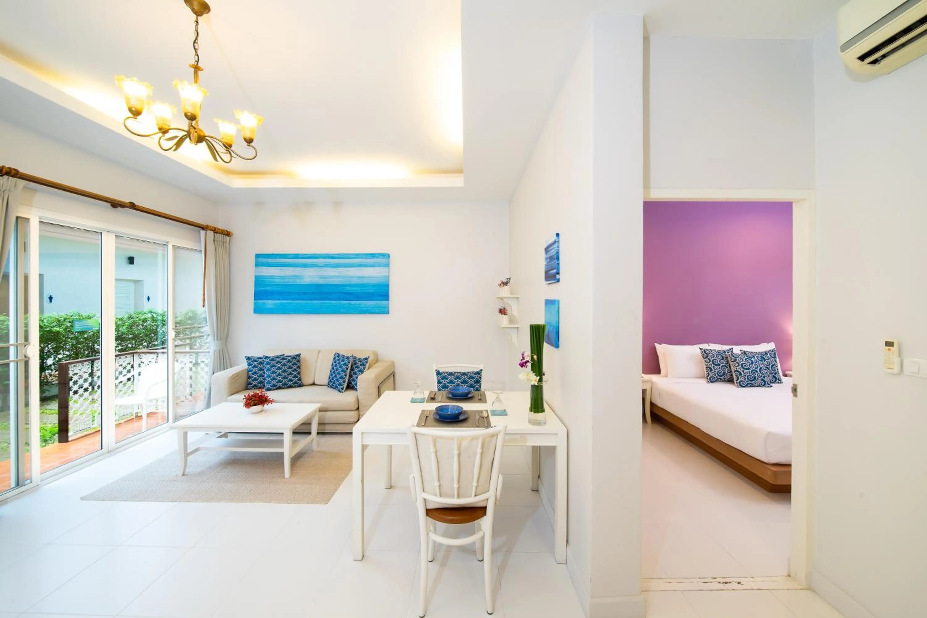 Photo of the whole room, Bed in Blu Marine Hua Hin Resort and Villas
