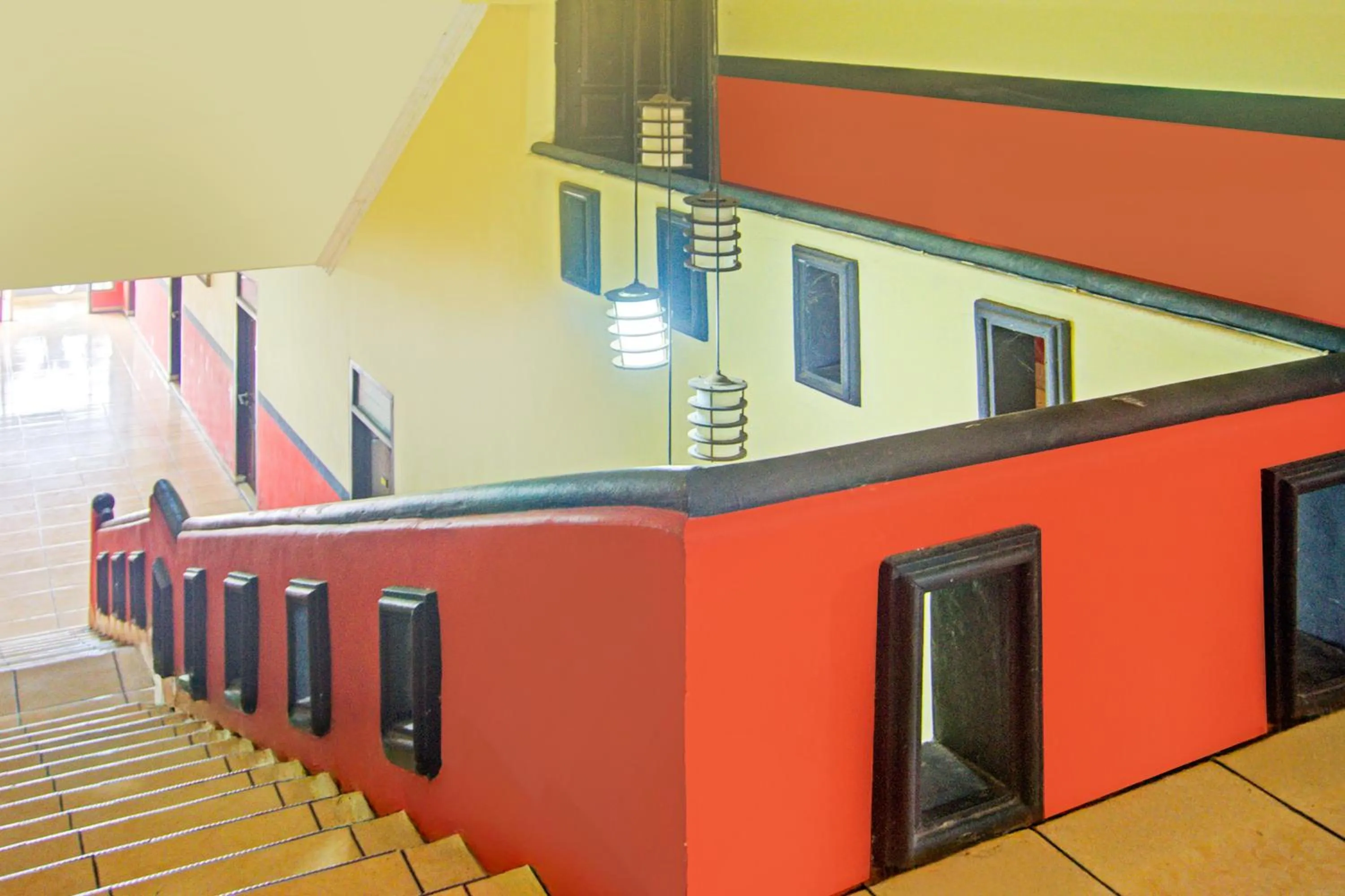 Lobby or reception in Hotel O Bandar Lampung Near Teropong Kota Bukit Cindy Formerly Divka Residence