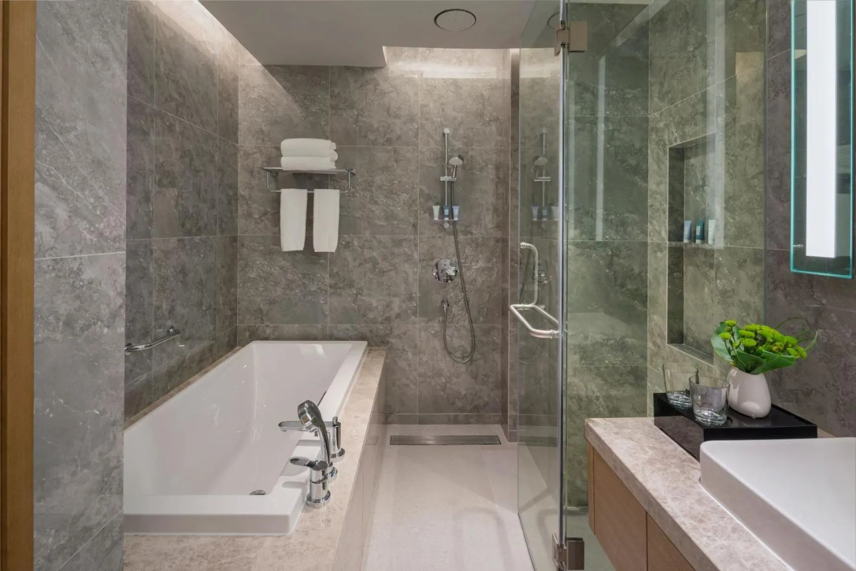 Bathroom in Oakwood Apartments Sanya