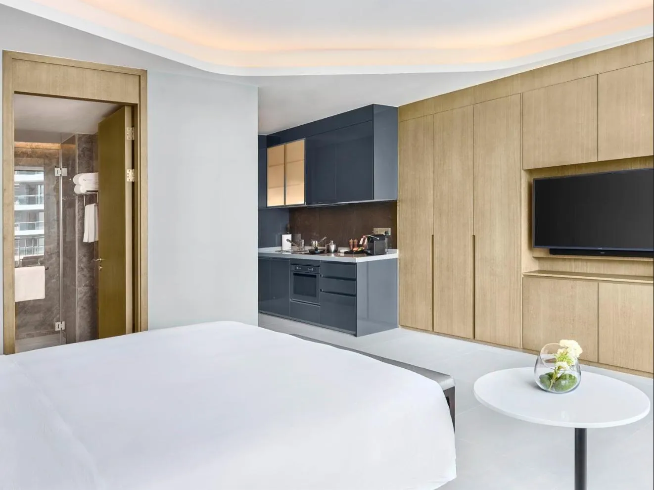 Bed in Oakwood Apartments Sanya