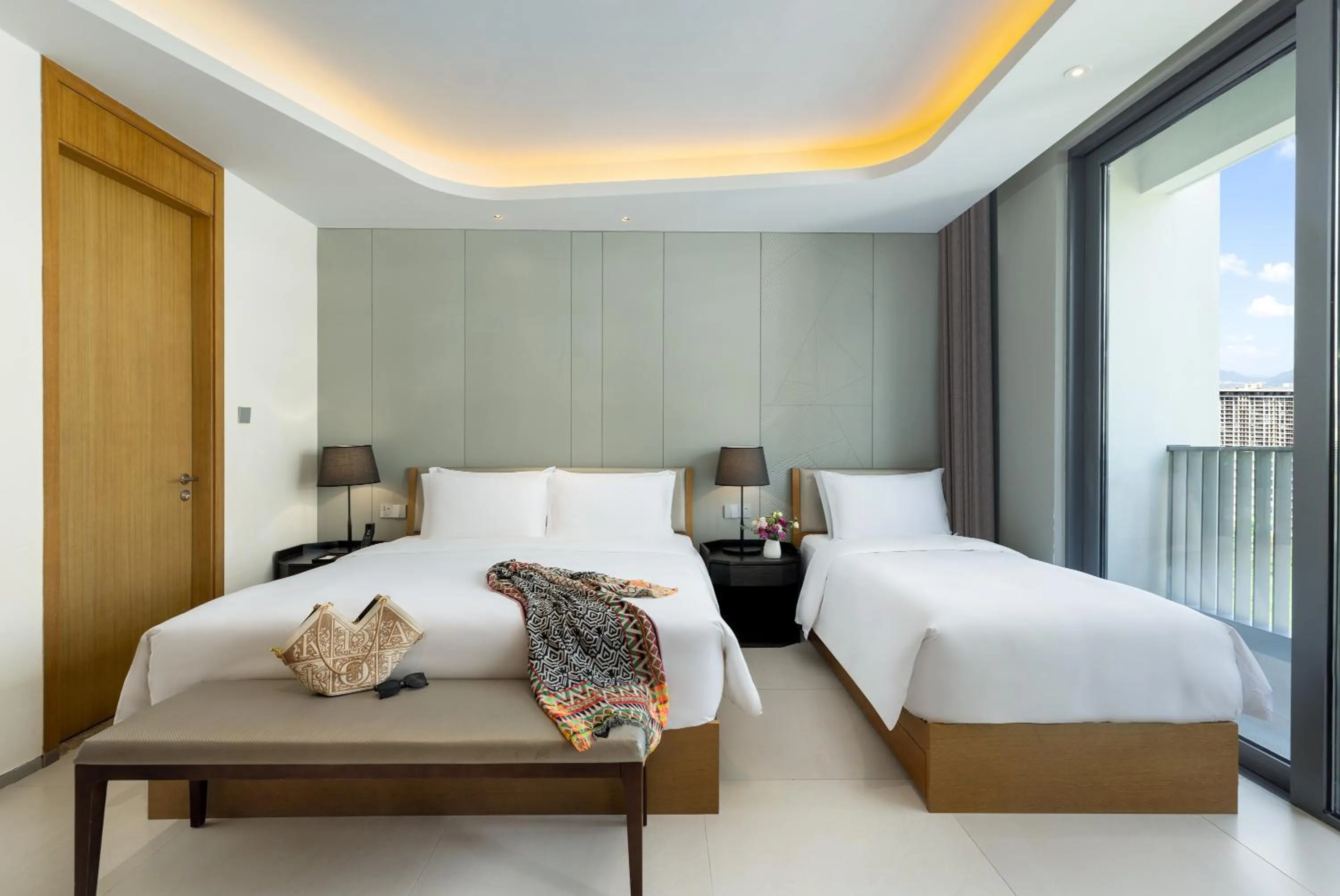 Bed in Oakwood Apartments Sanya