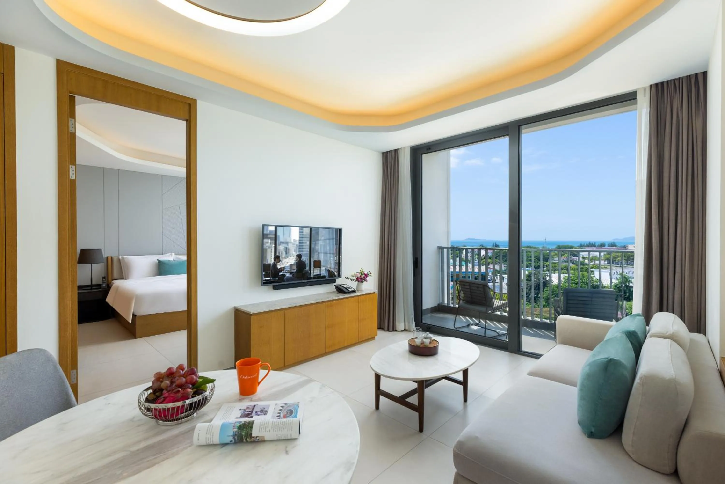 Bed in Oakwood Apartments Sanya