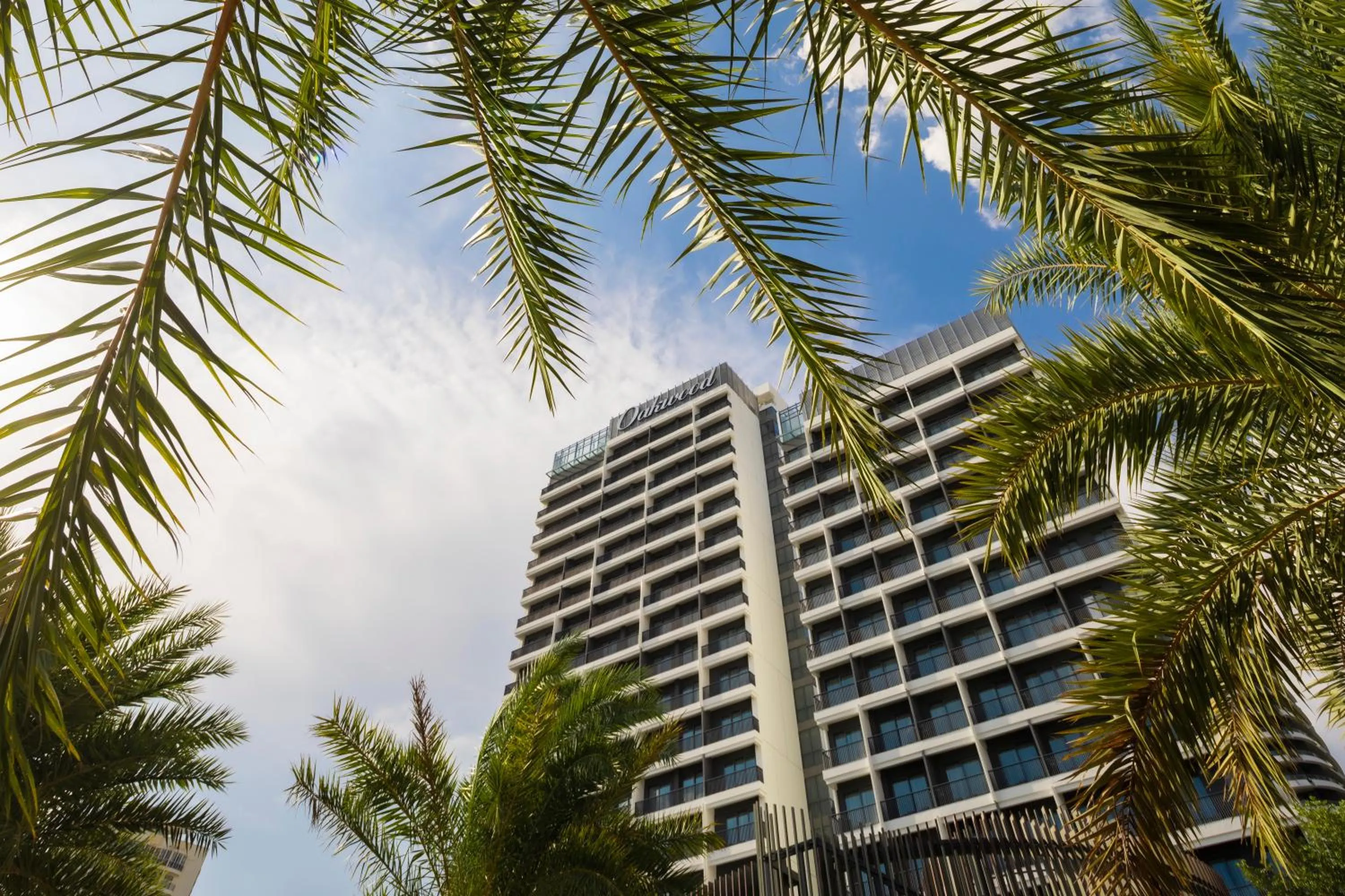 Property building in Oakwood Apartments Sanya