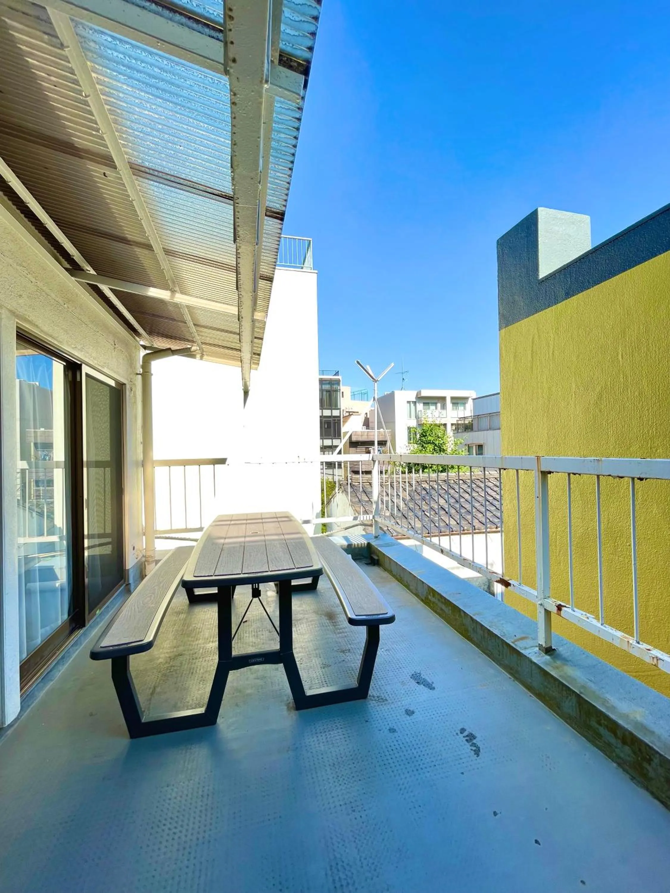 Balcony/Terrace in Nomad Hostel East