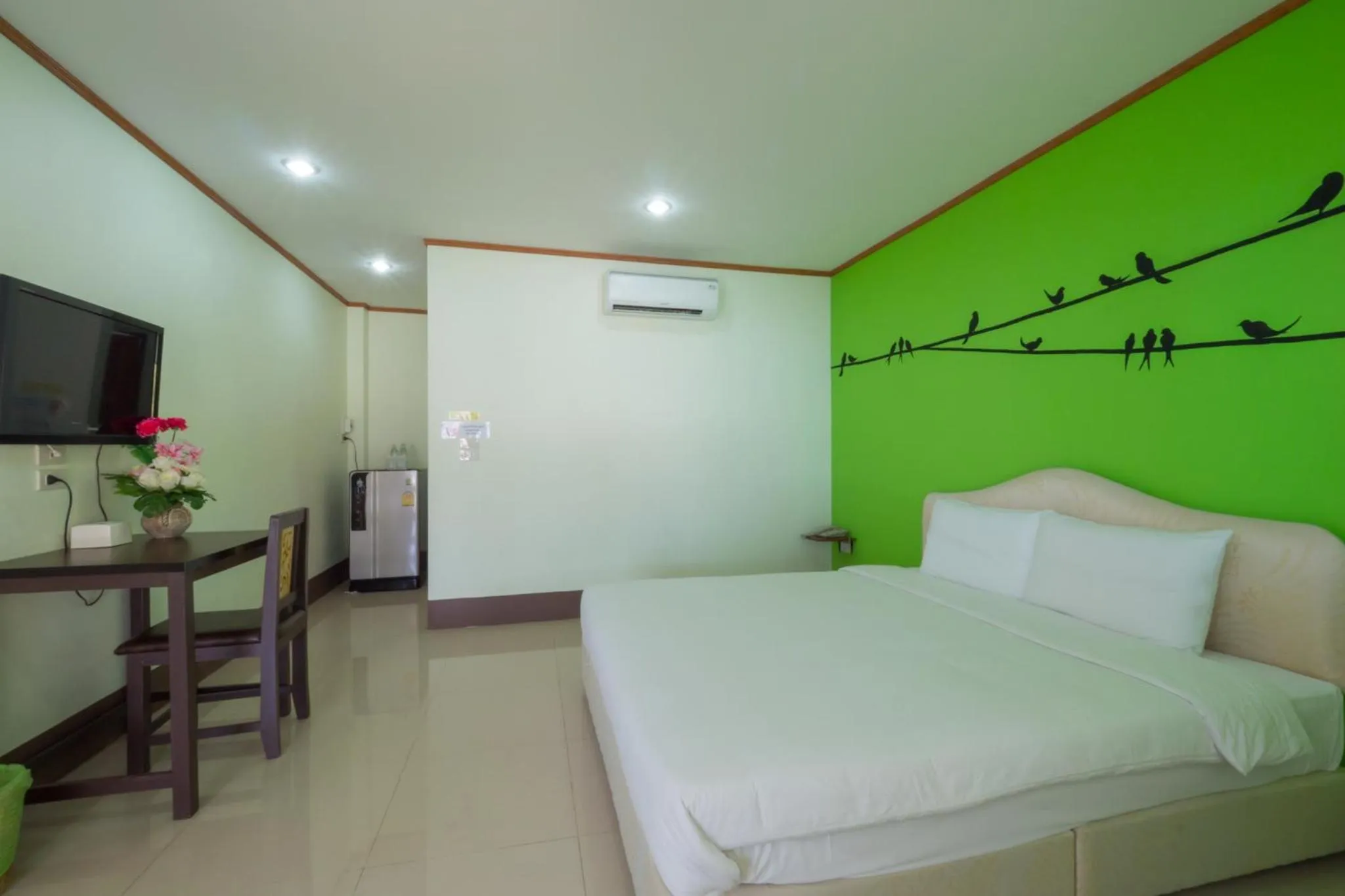 Bedroom, Bed in A Nice Resort