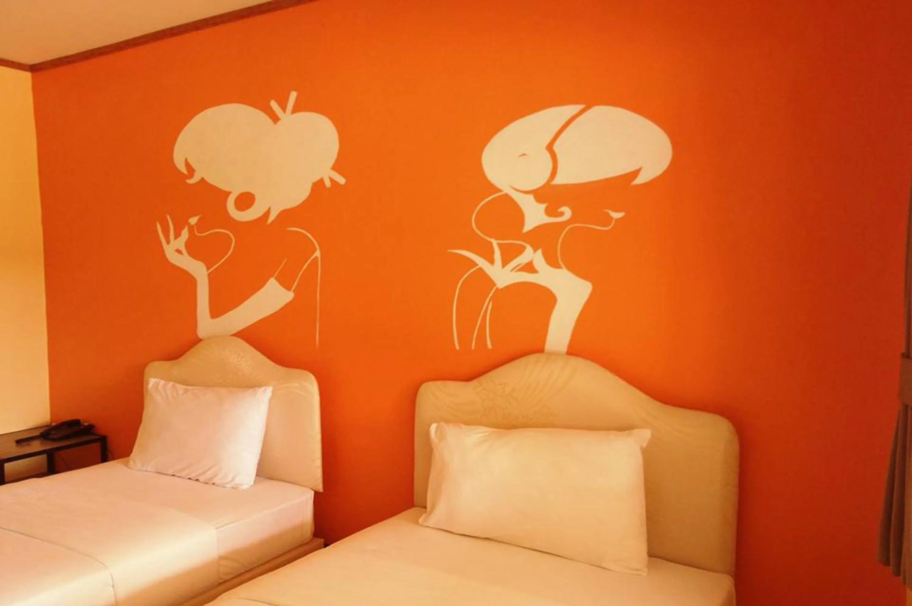 Bedroom, Bed in A Nice Resort