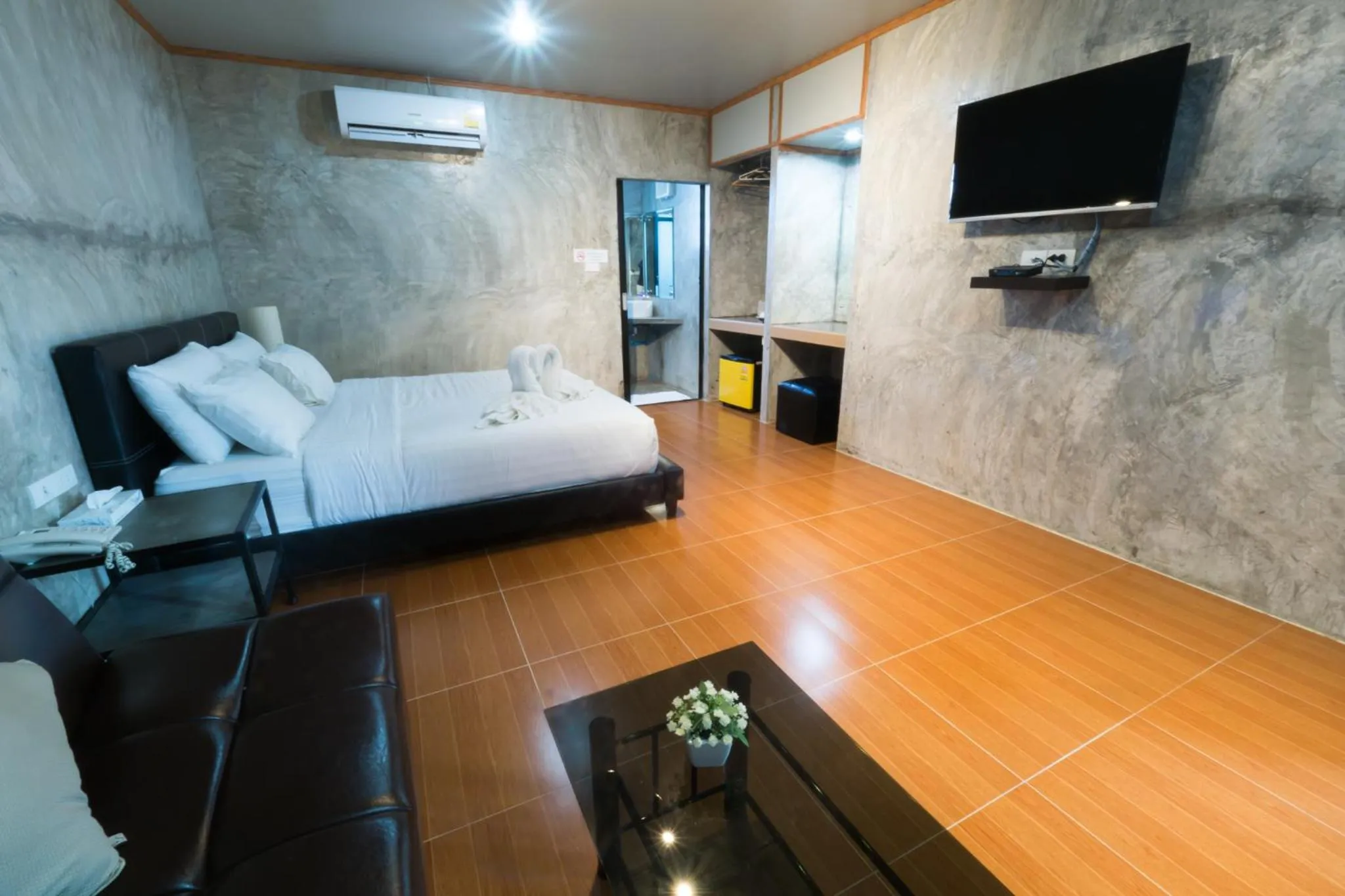 Bedroom, Bed in A Nice Resort