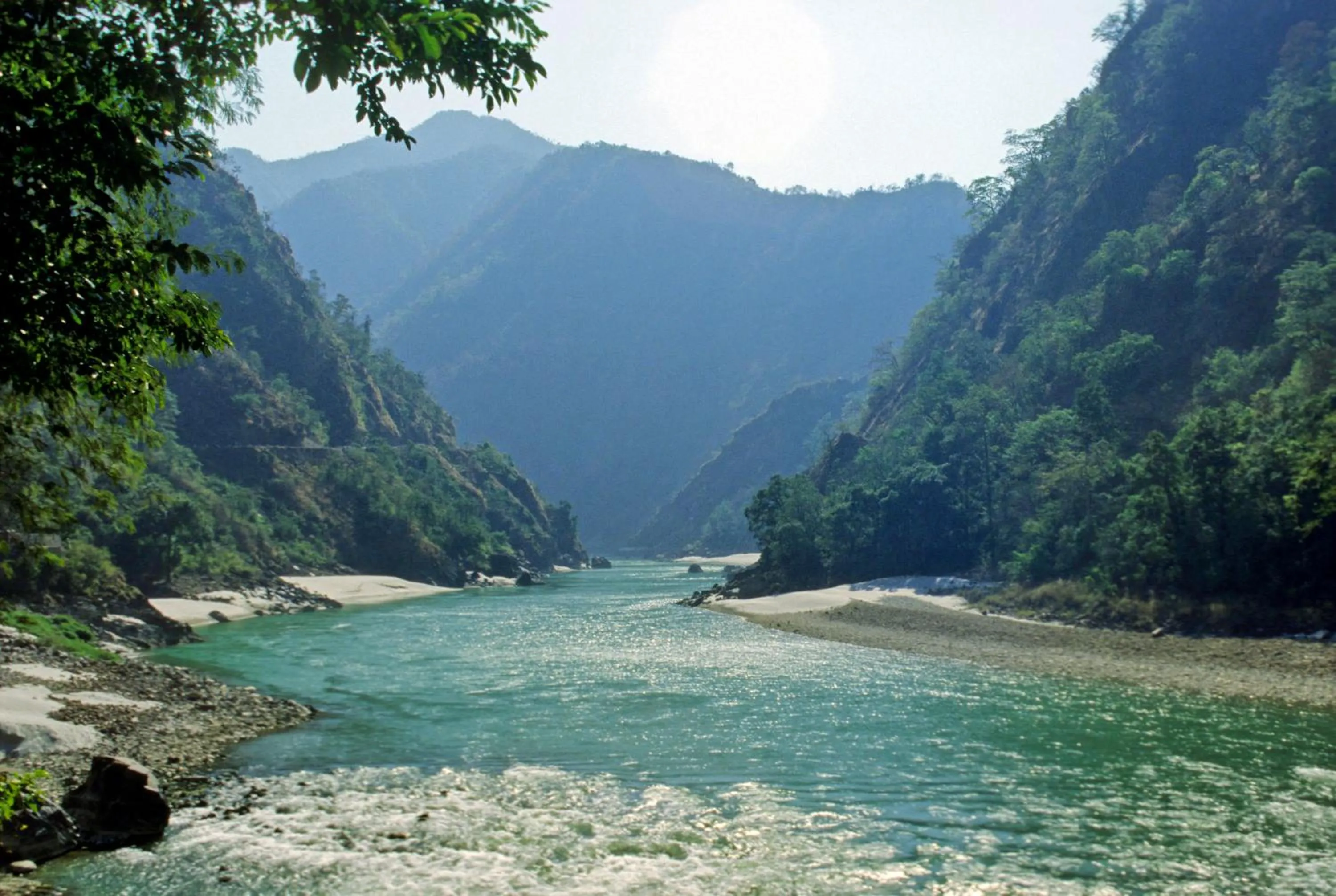 River view in Taj Rishikesh Resort & Spa Uttarakhand