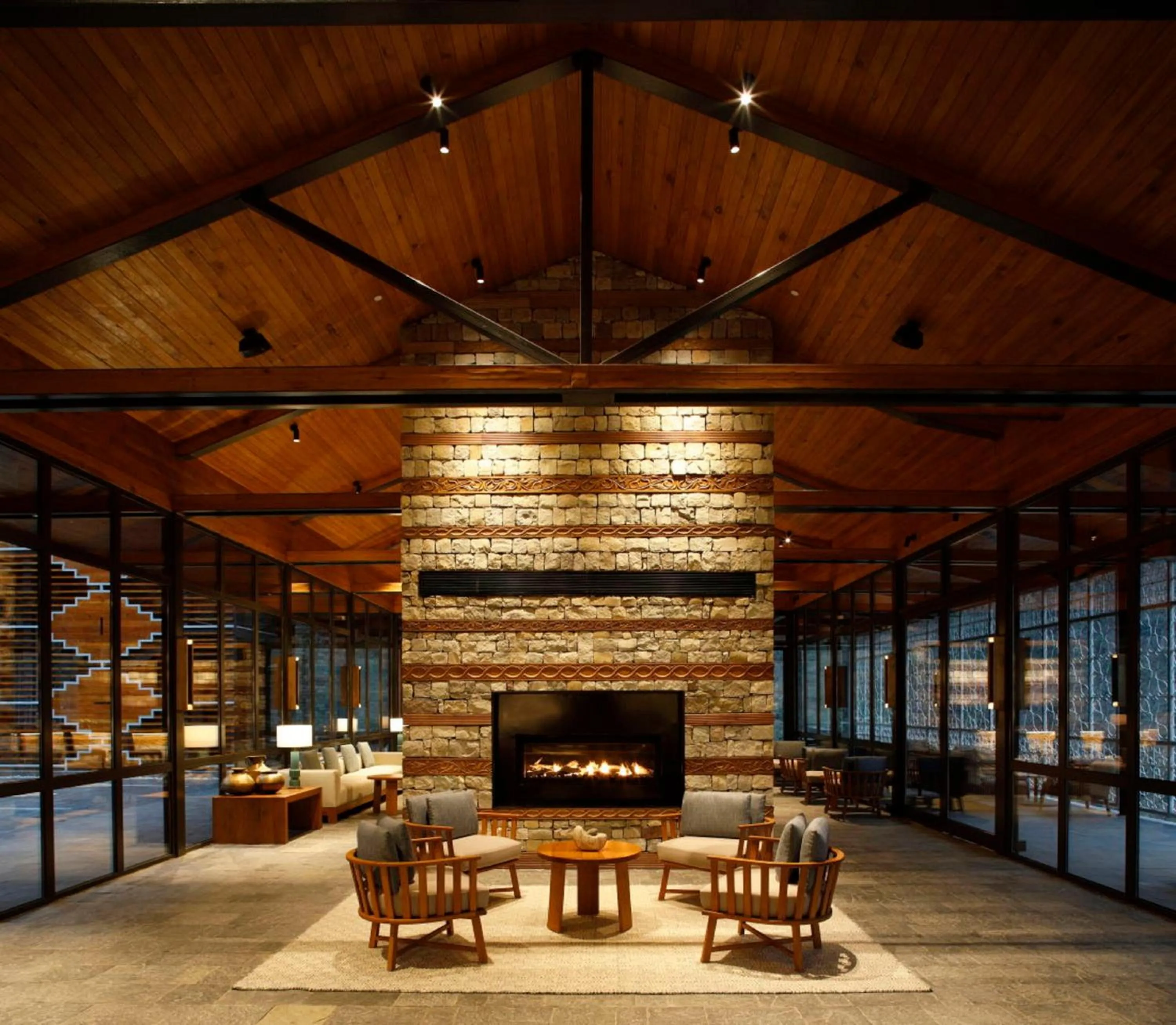 Lobby or reception in Taj Rishikesh Resort & Spa Uttarakhand