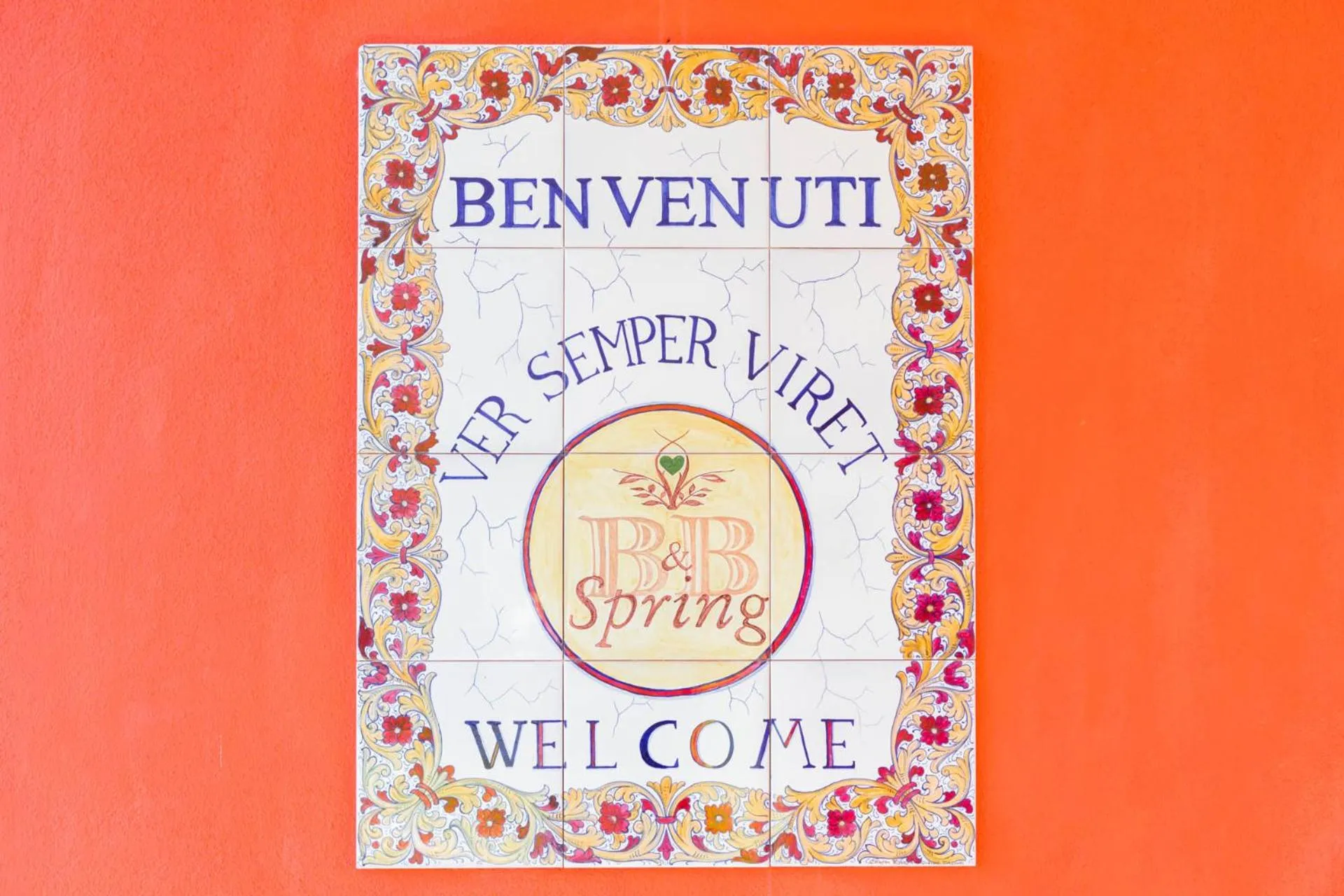 Facade/entrance in B&B Spring