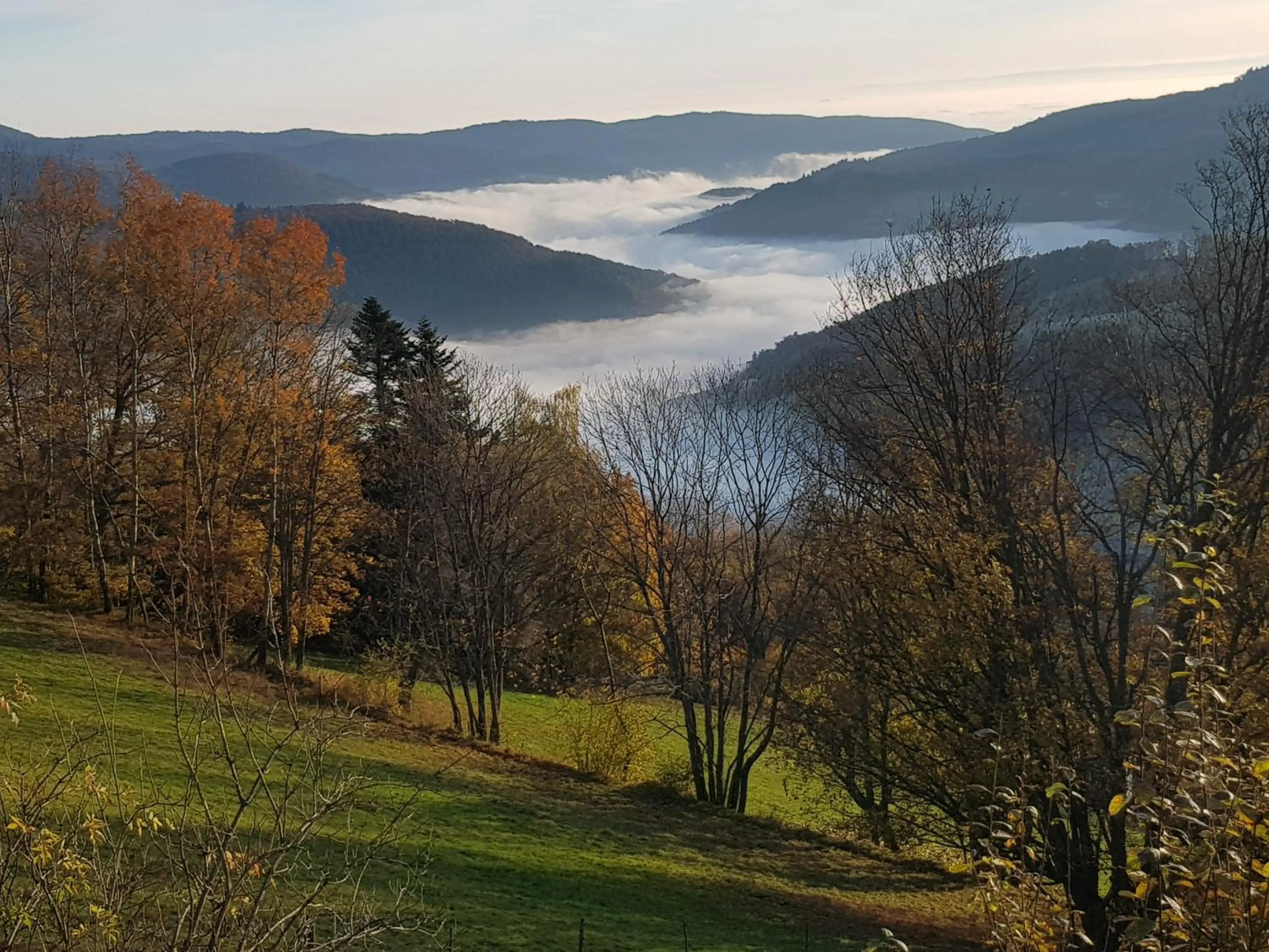 Mountain view in Le Bouton d'Or