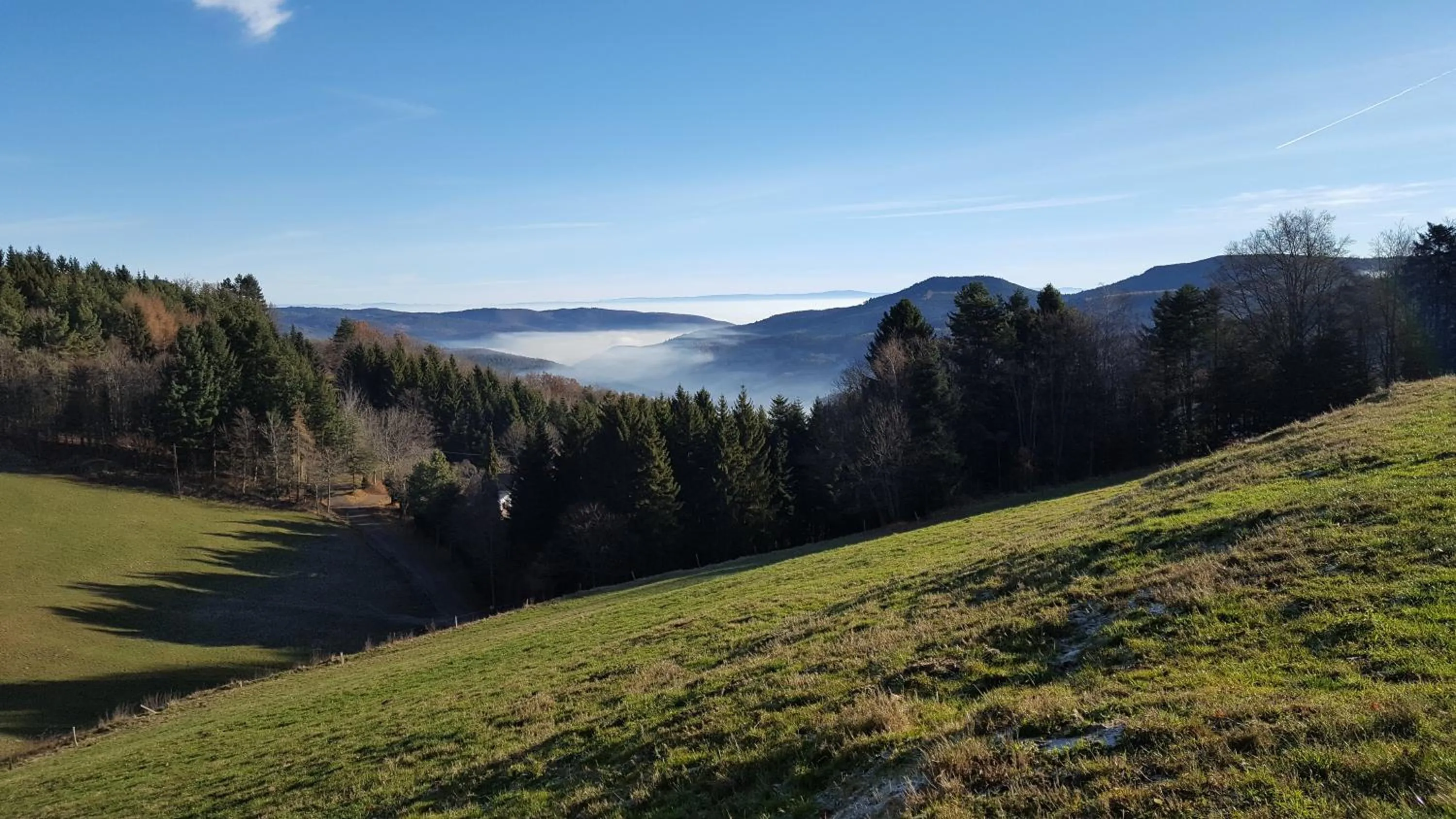 Mountain view in Le Bouton d'Or