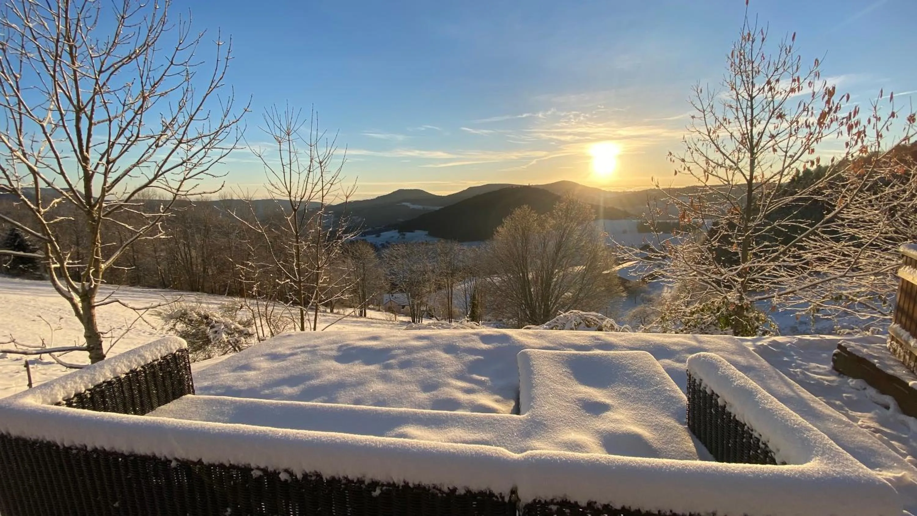 Winter in Le Bouton d'Or