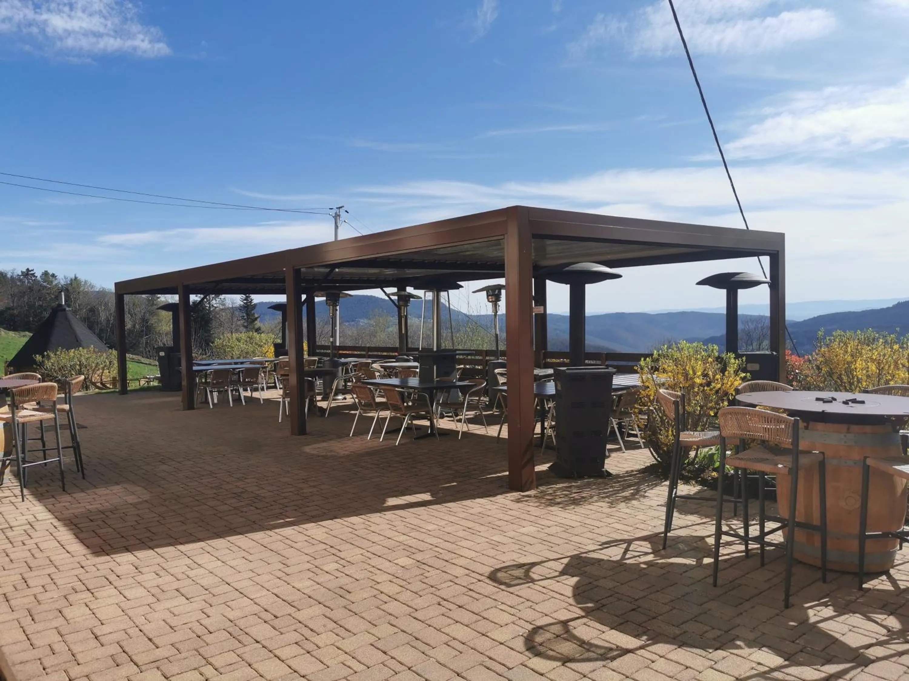 Patio in Le Bouton d'Or