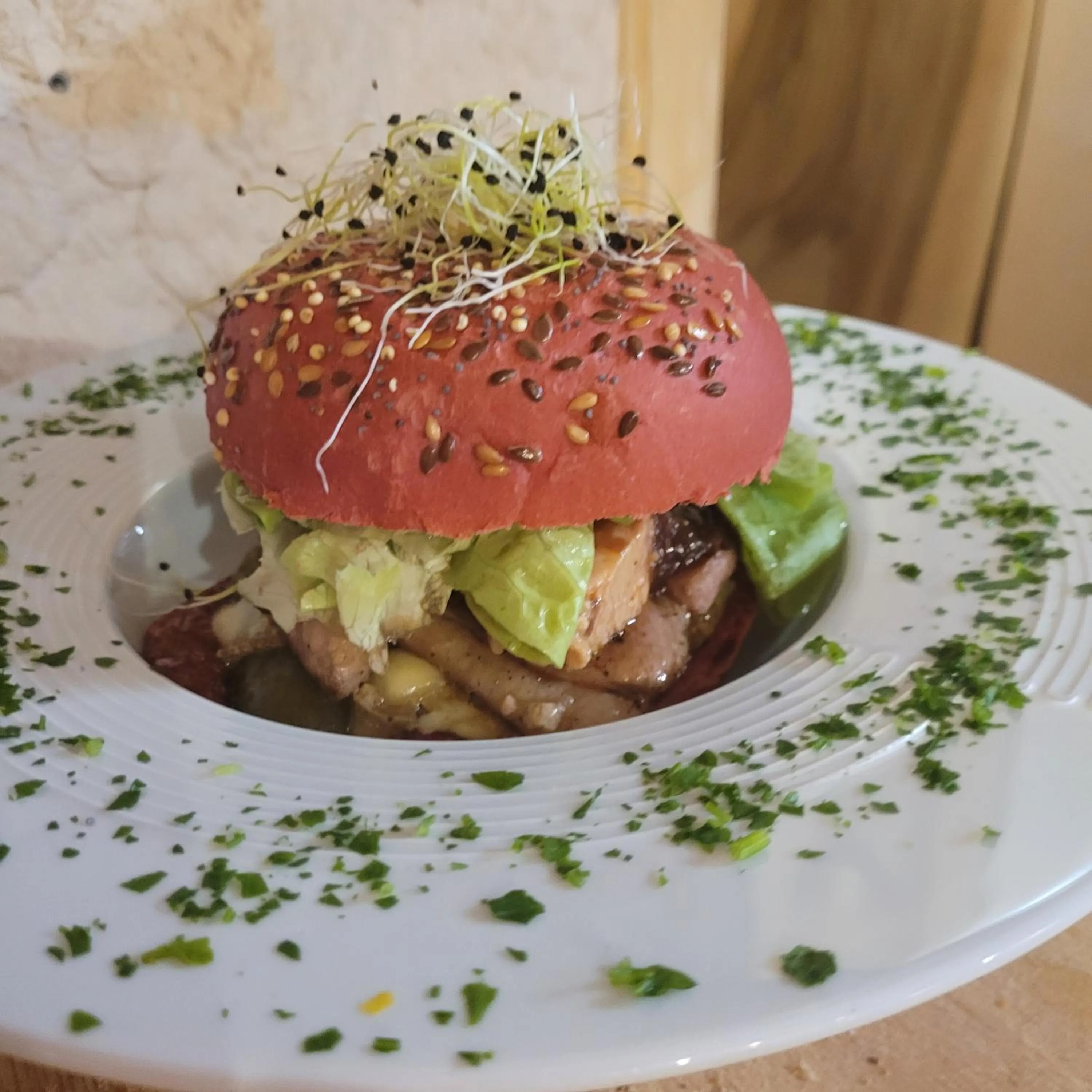 Lunch in Le Bouton d'Or