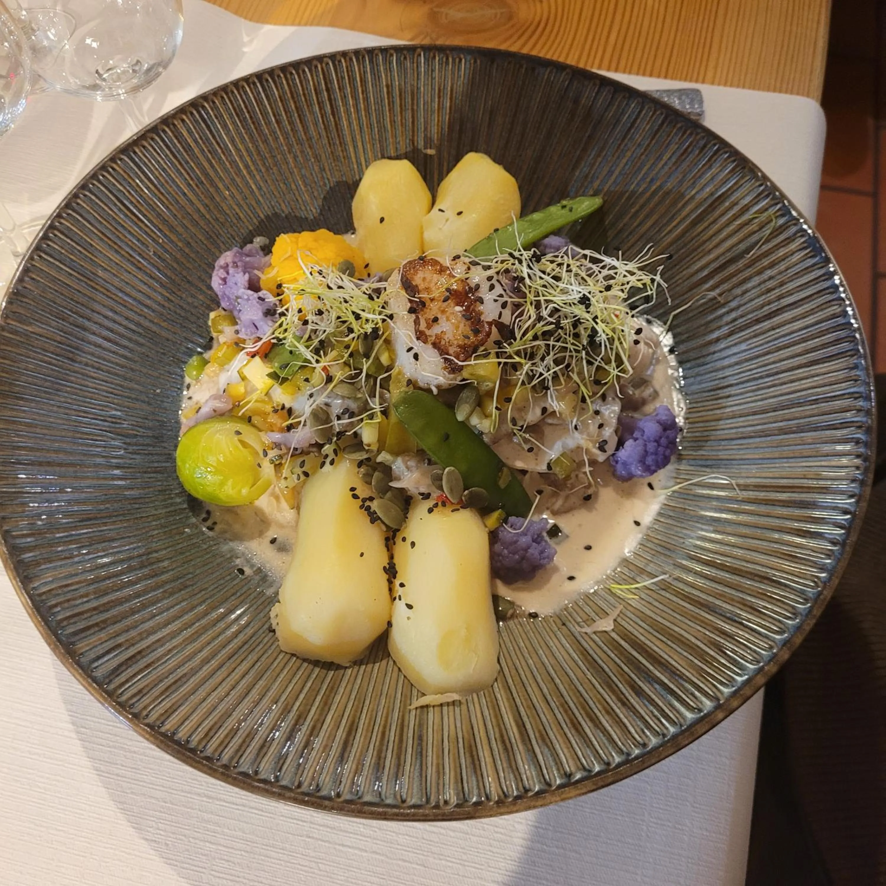 Lunch in Le Bouton d'Or