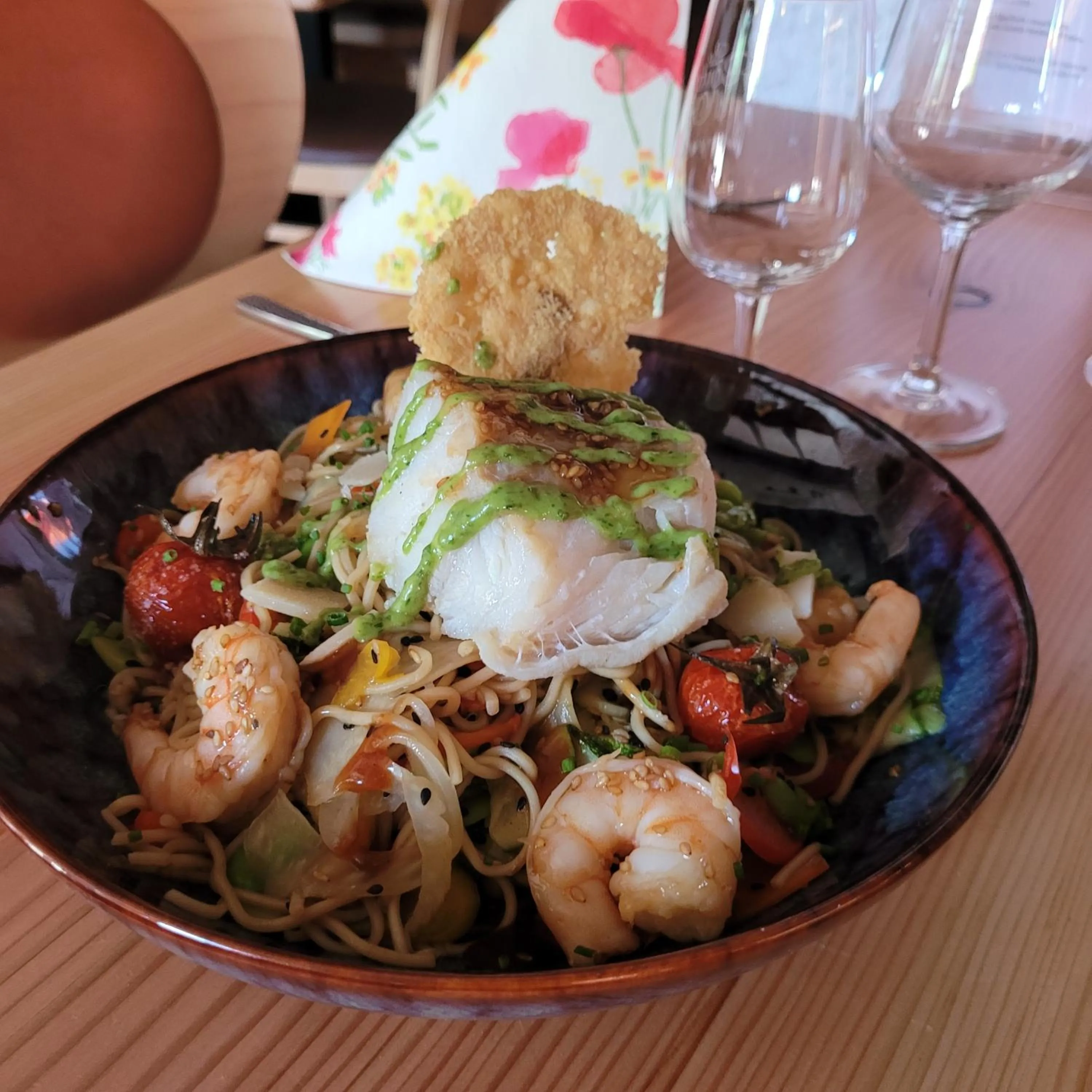 Lunch in Le Bouton d'Or