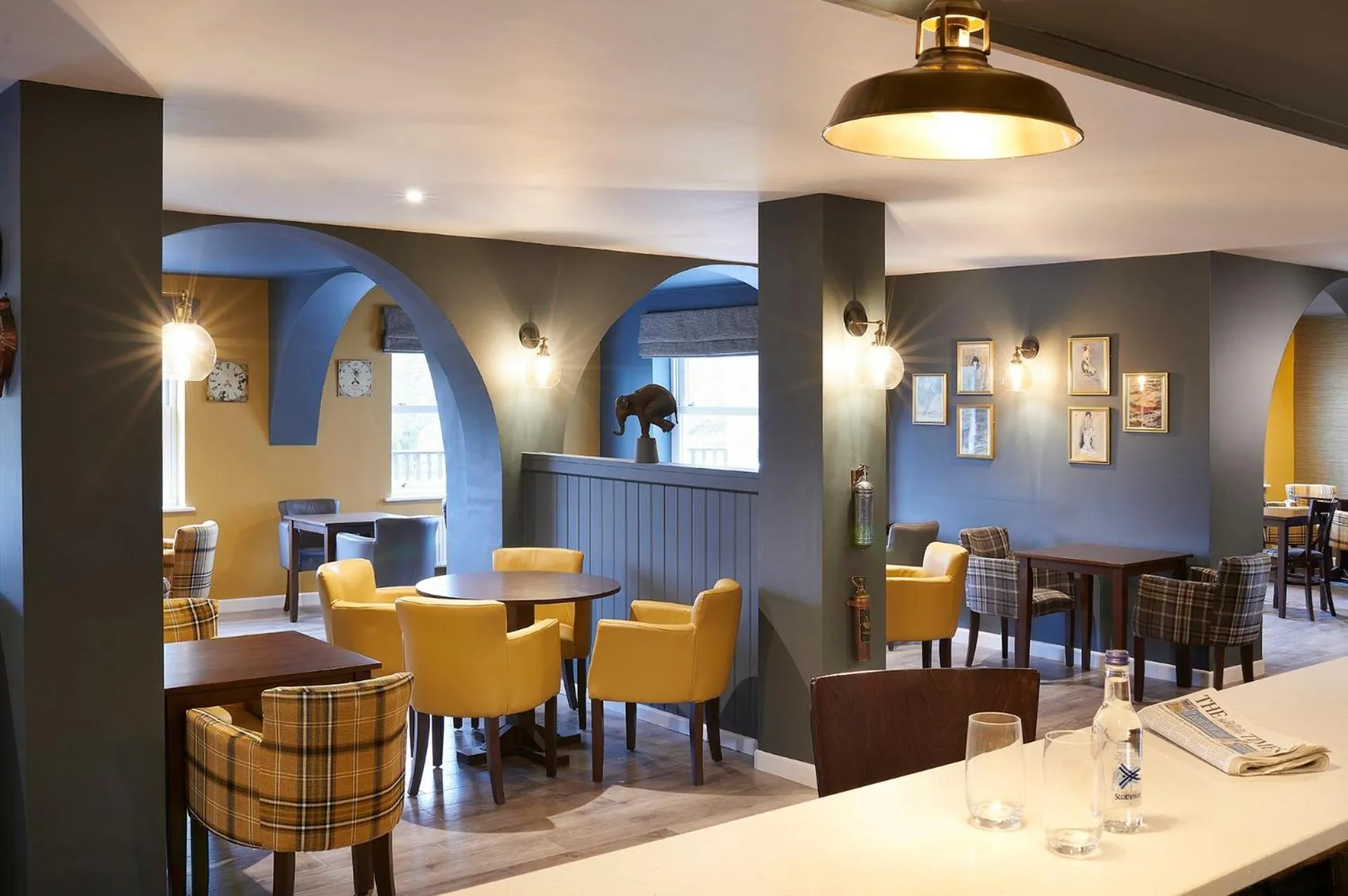 Dining area in The Bridge House; BW Signature Collection