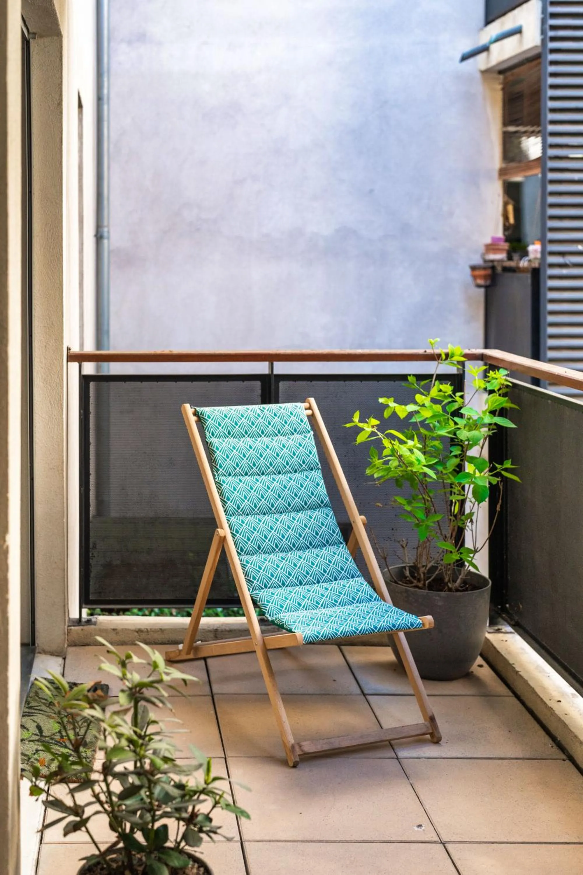 Patio in Garlande Hôtel Avignon Centre