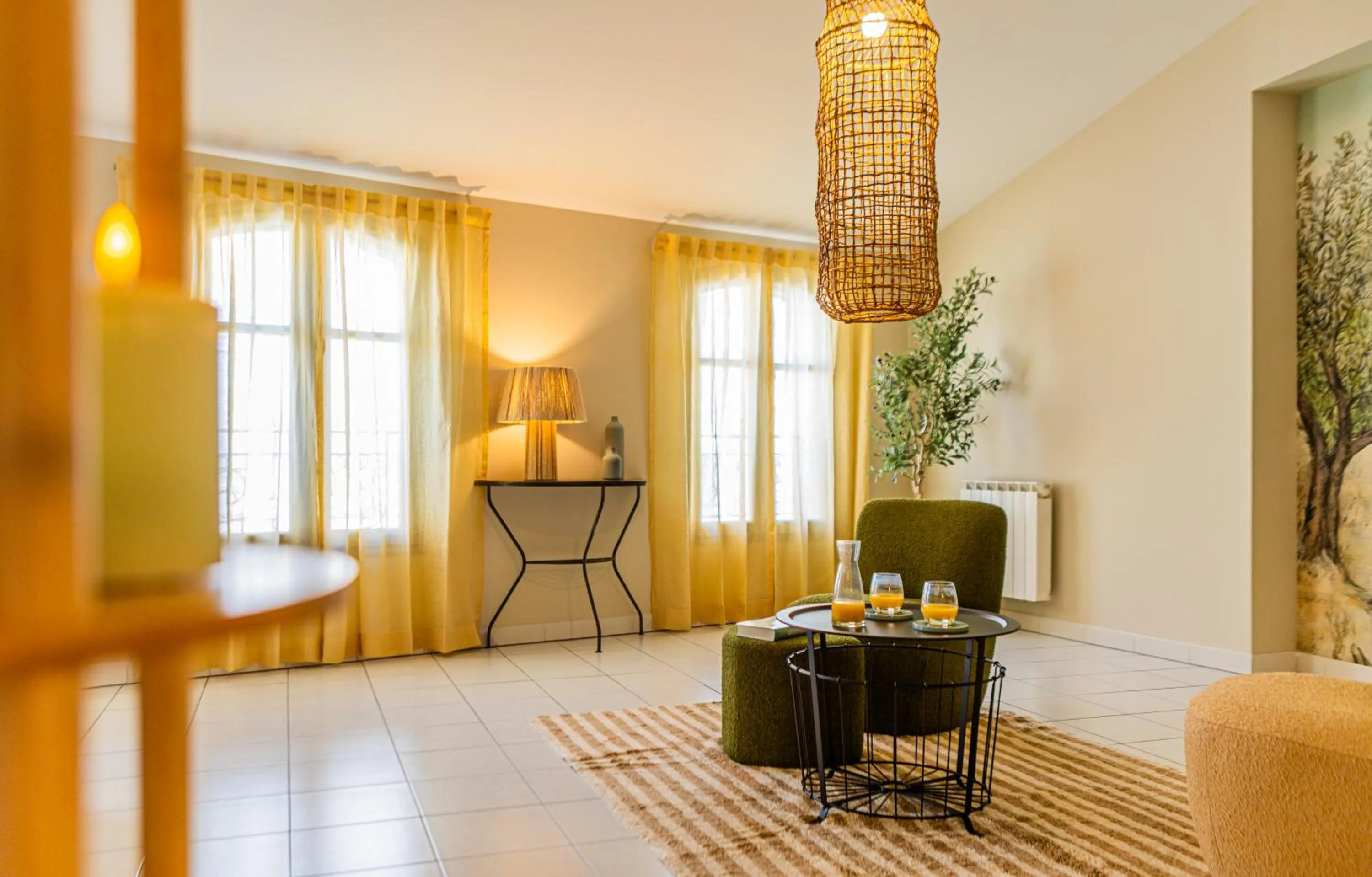 Living room in Garlande Hôtel Avignon Centre