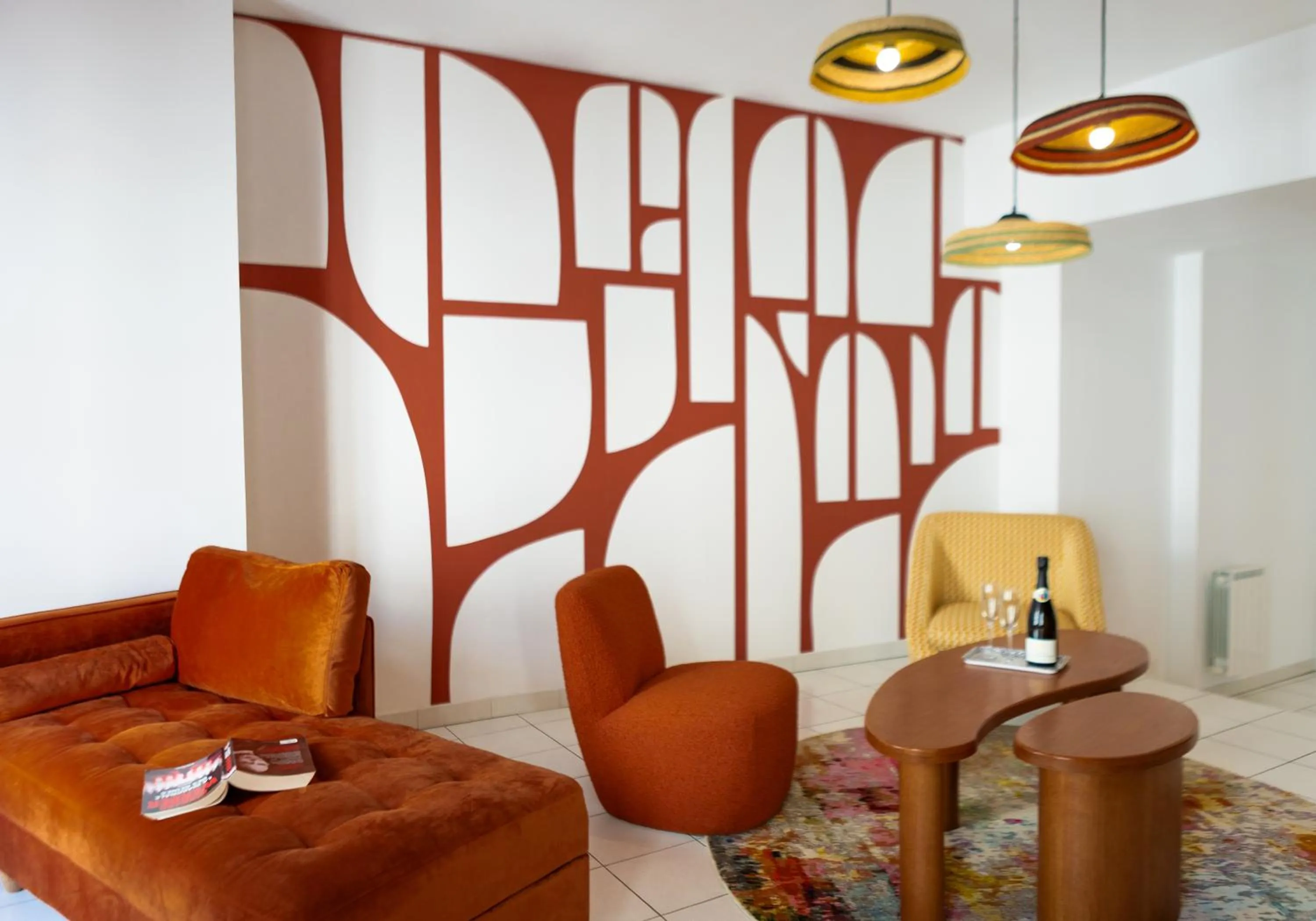 Living room in Garlande Hôtel Avignon Centre