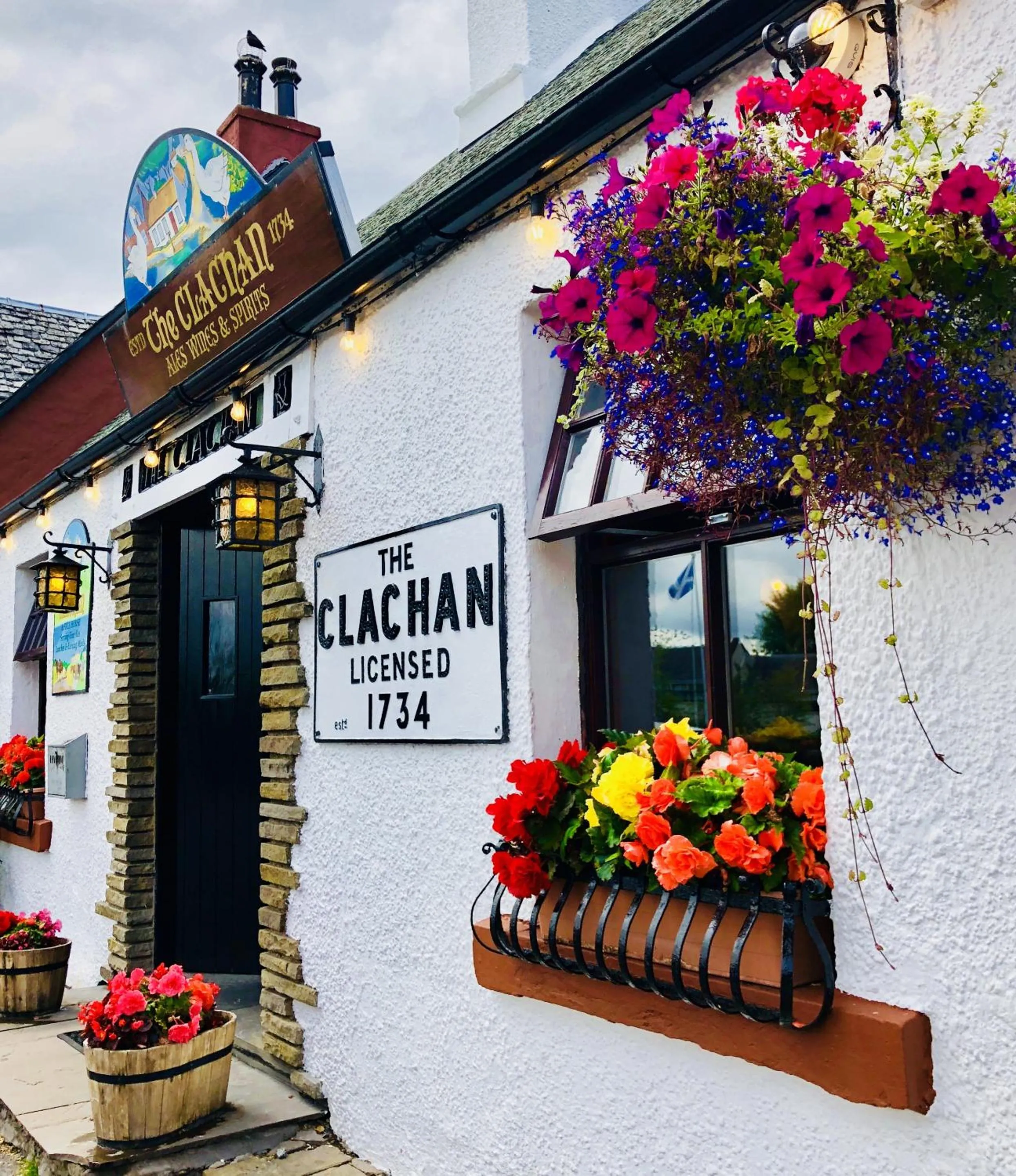 Property building in The Clachan Inn