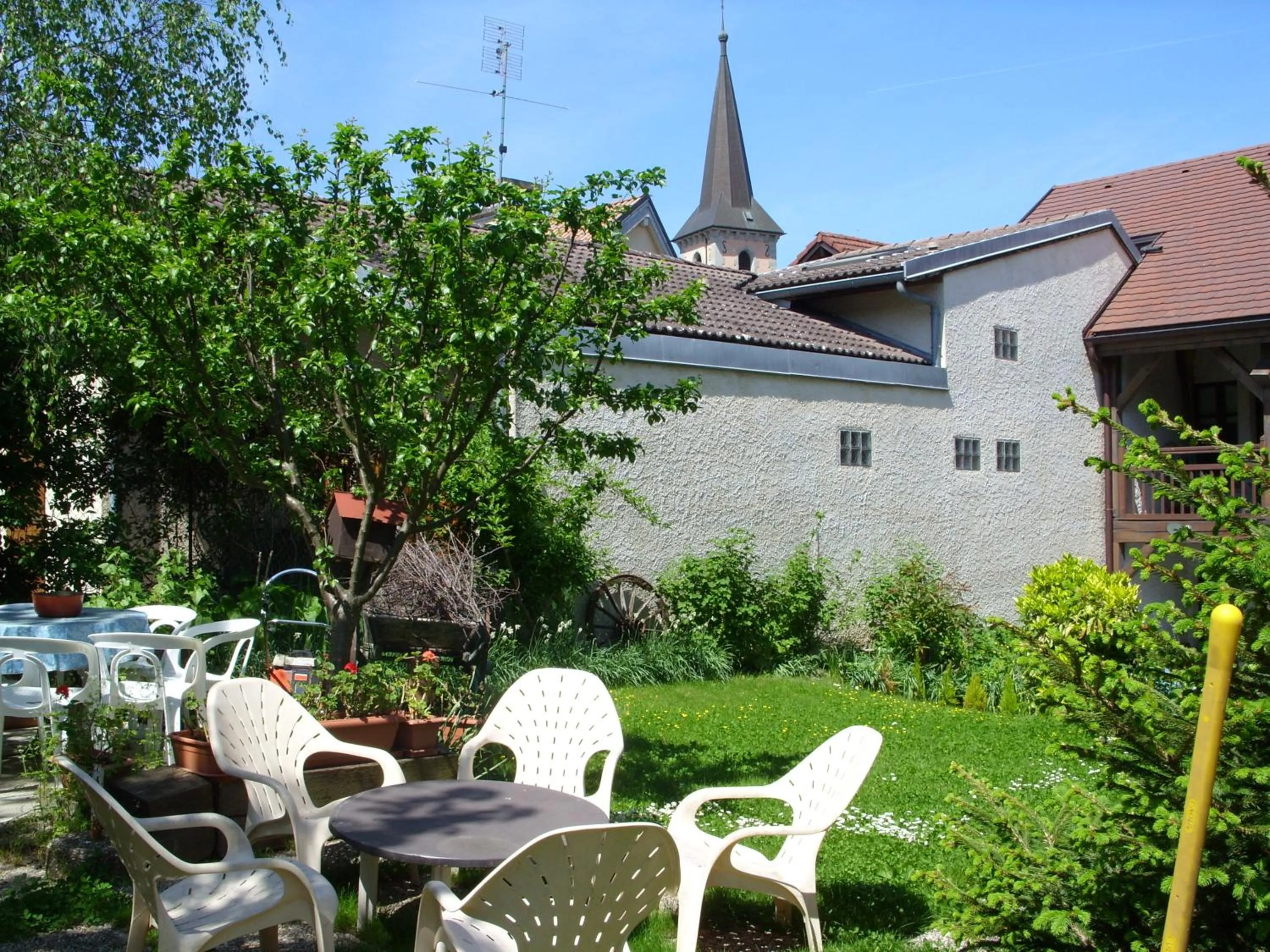 Garden in Auberge d'Anthy