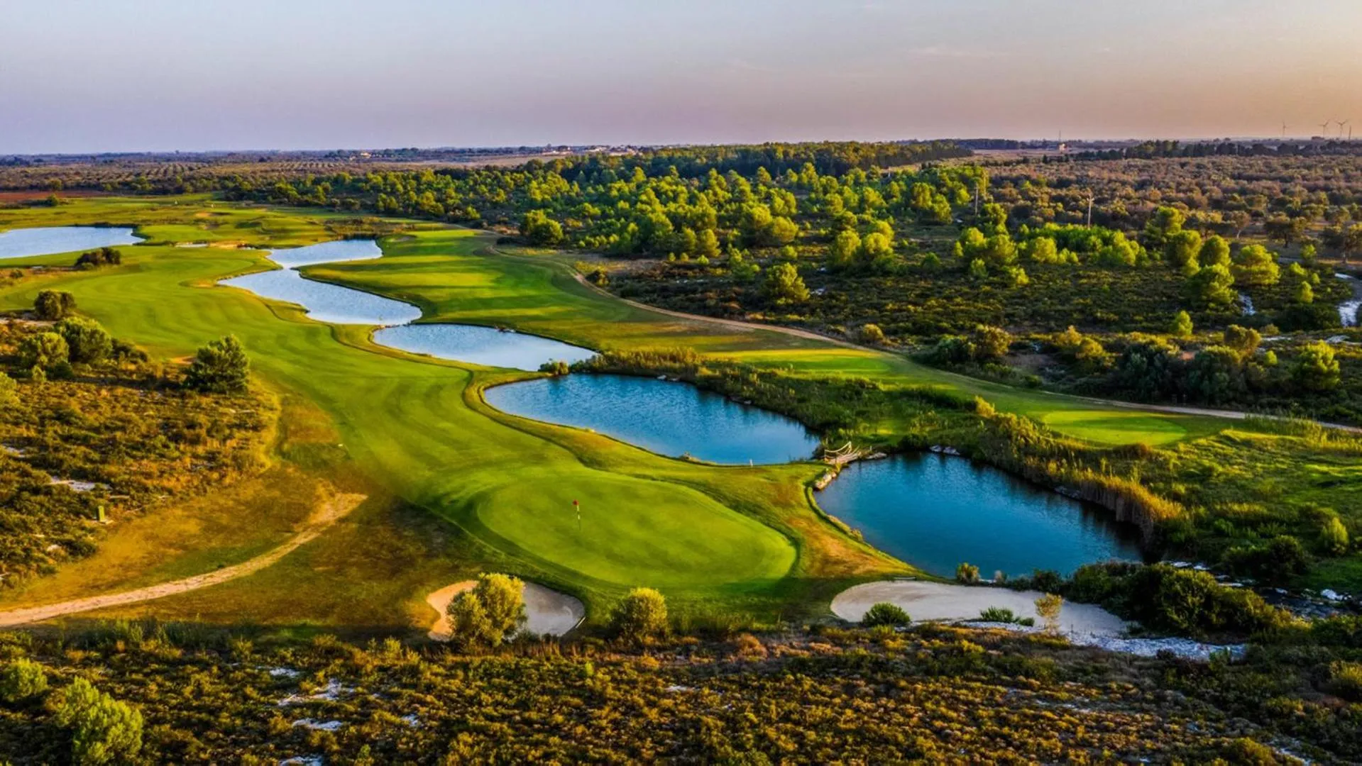 Golfcourse in Posia Retreat & Spa UNA Esperienze