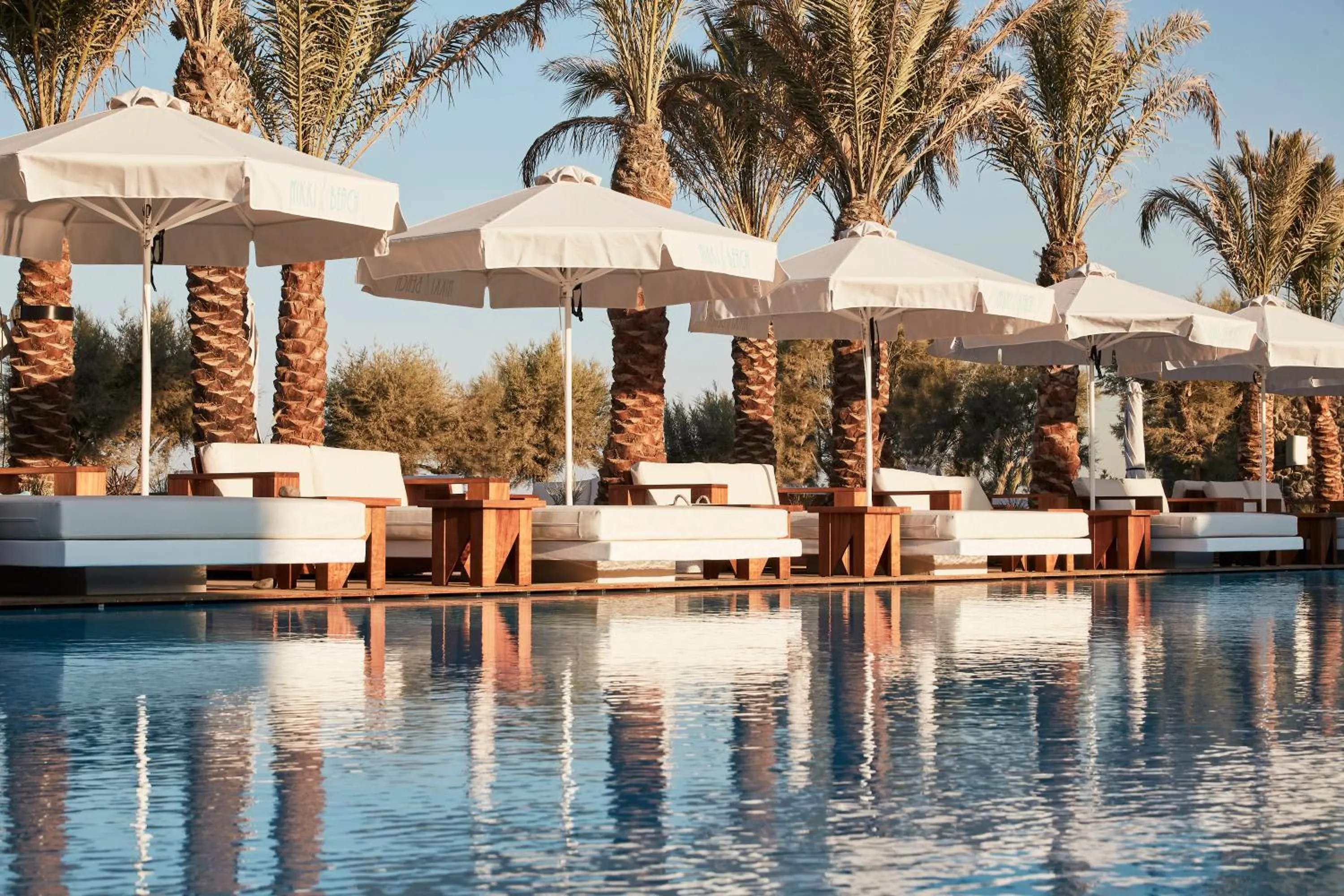 Property building in Nikki Beach Resort & Spa Santorini