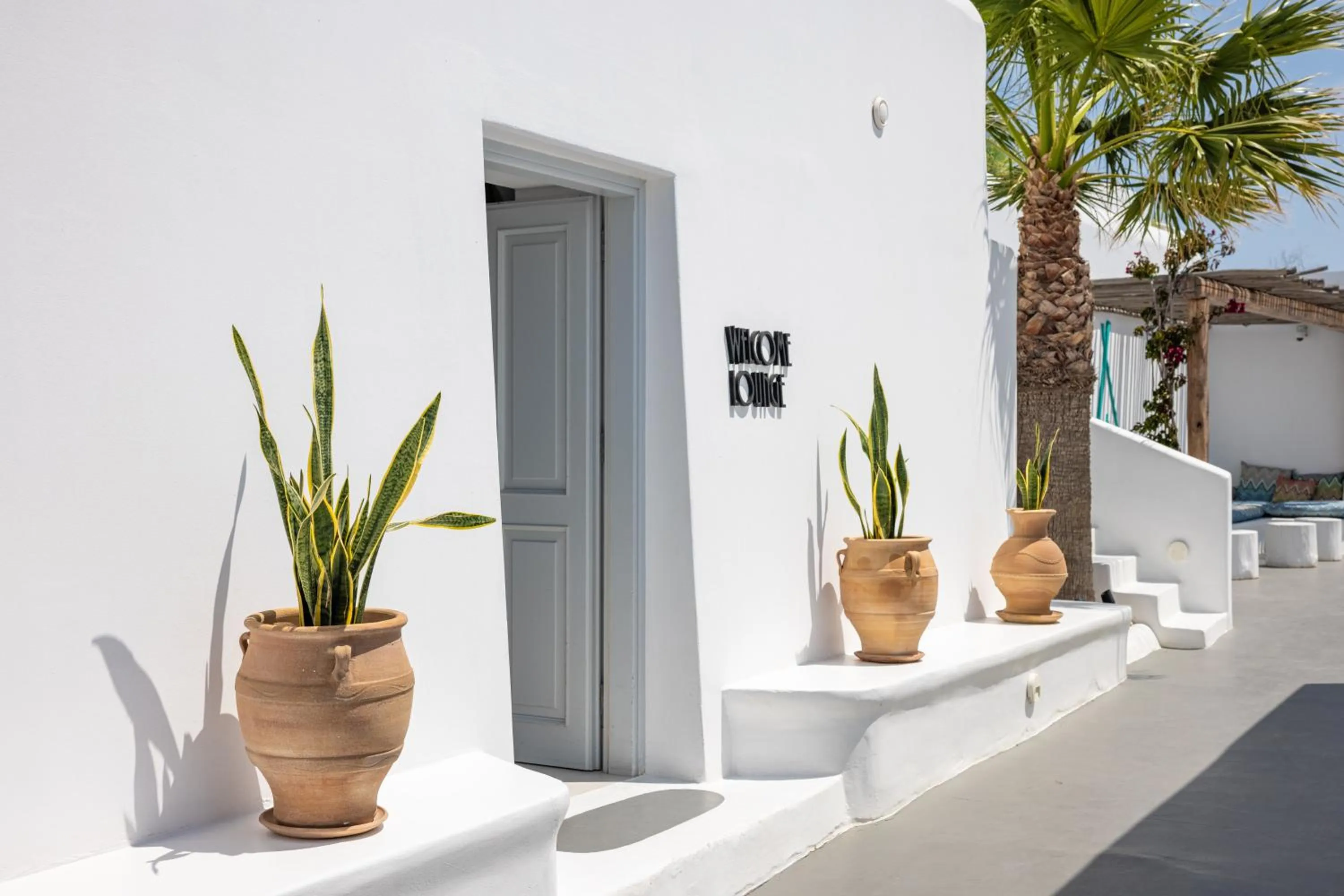 Property building in Nikki Beach Resort & Spa Santorini